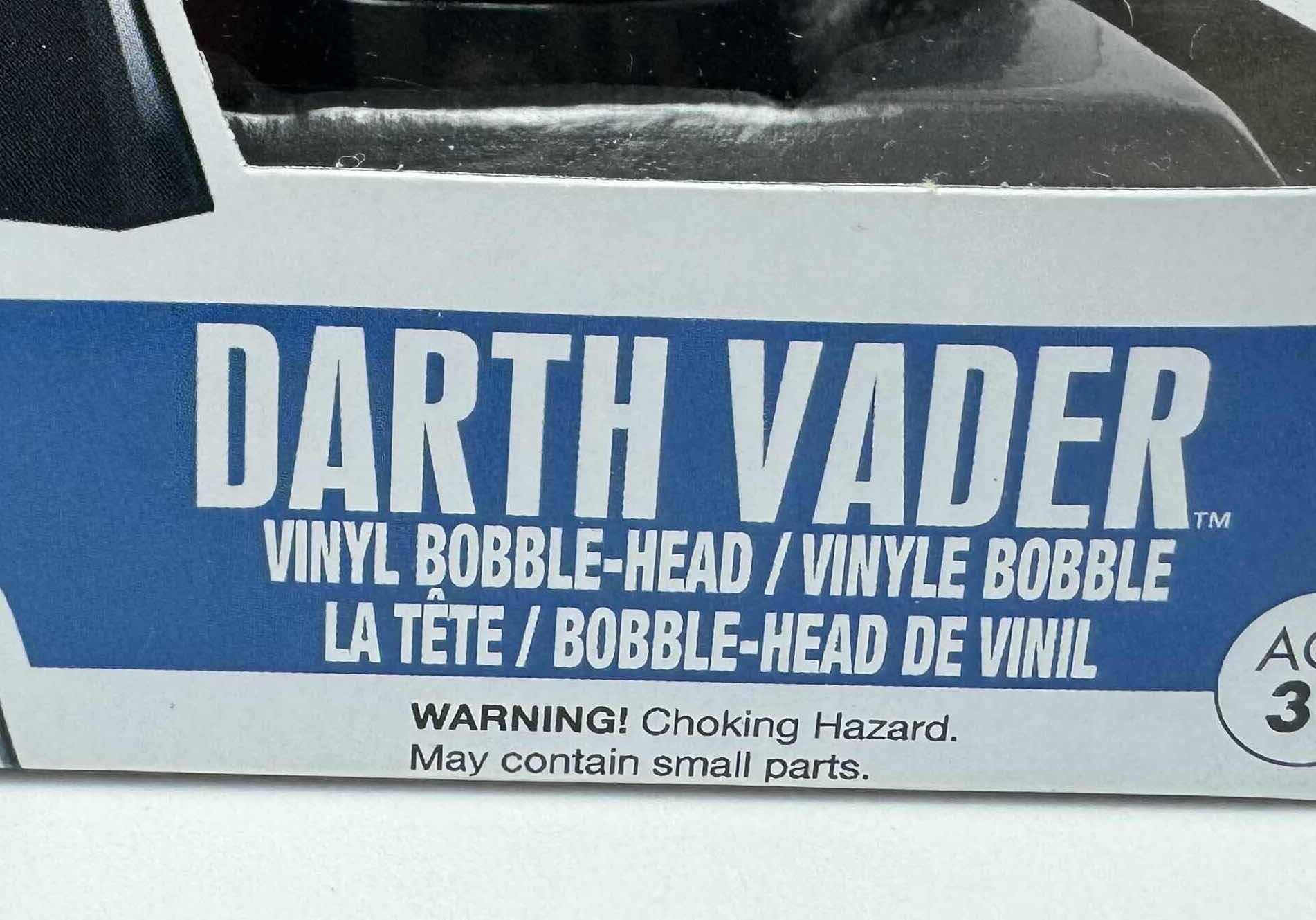 Photo 1 of NIB POP STAR WARS DARTH VADER BOBBLE HEAD