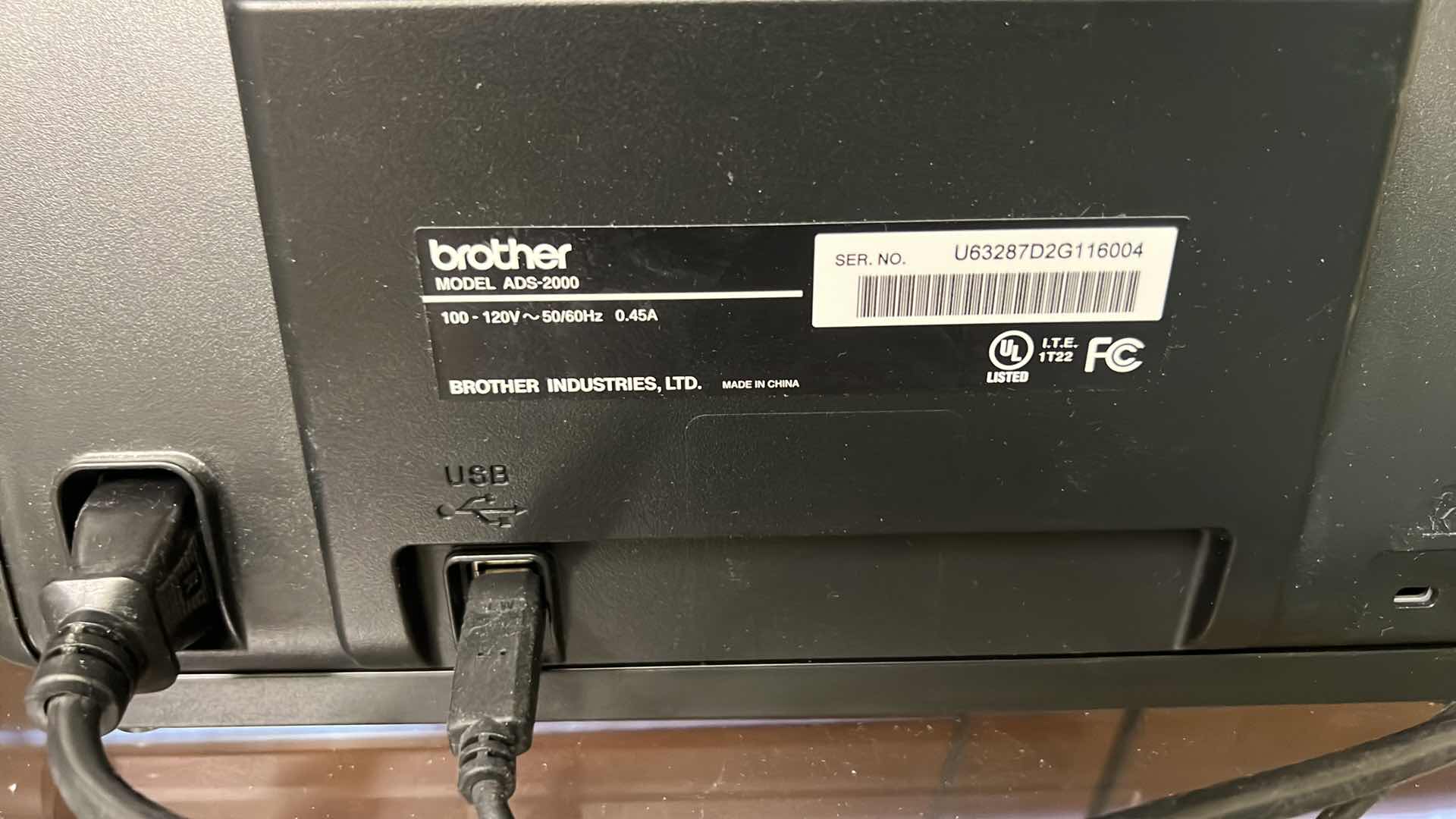 Photo 1 of BROTHER IMAGE CENTER ADS-2000 PRINTER