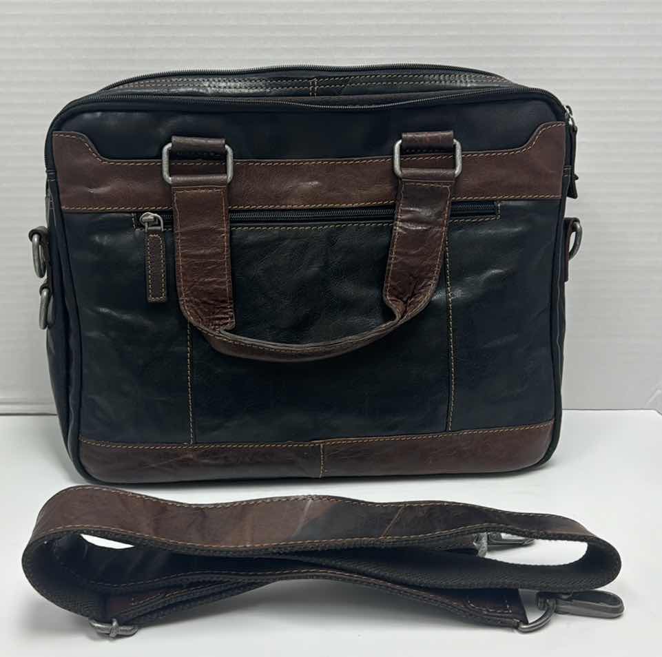Photo 1 of LEATHER BRIEFCASE WITH SHOULDER STRAP