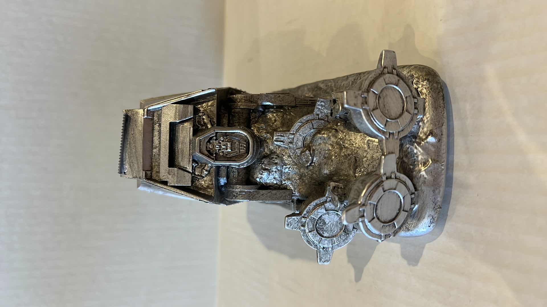 Photo 1 of HALLMARK SILVER “STAR WARS” TAPE DISPENSER. H5”