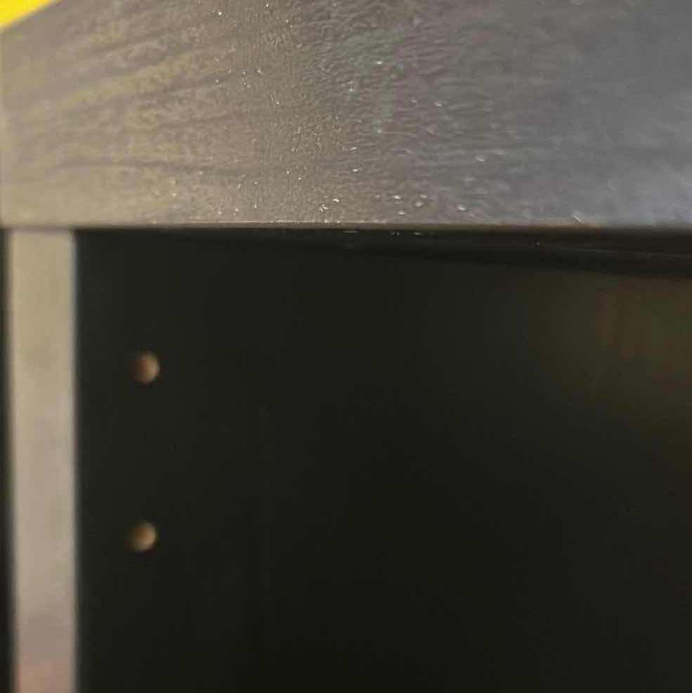 View 2 of IKEA BLACK KALLAX 8 CUBBY SHELF UNIT  30 x 15" H58”
