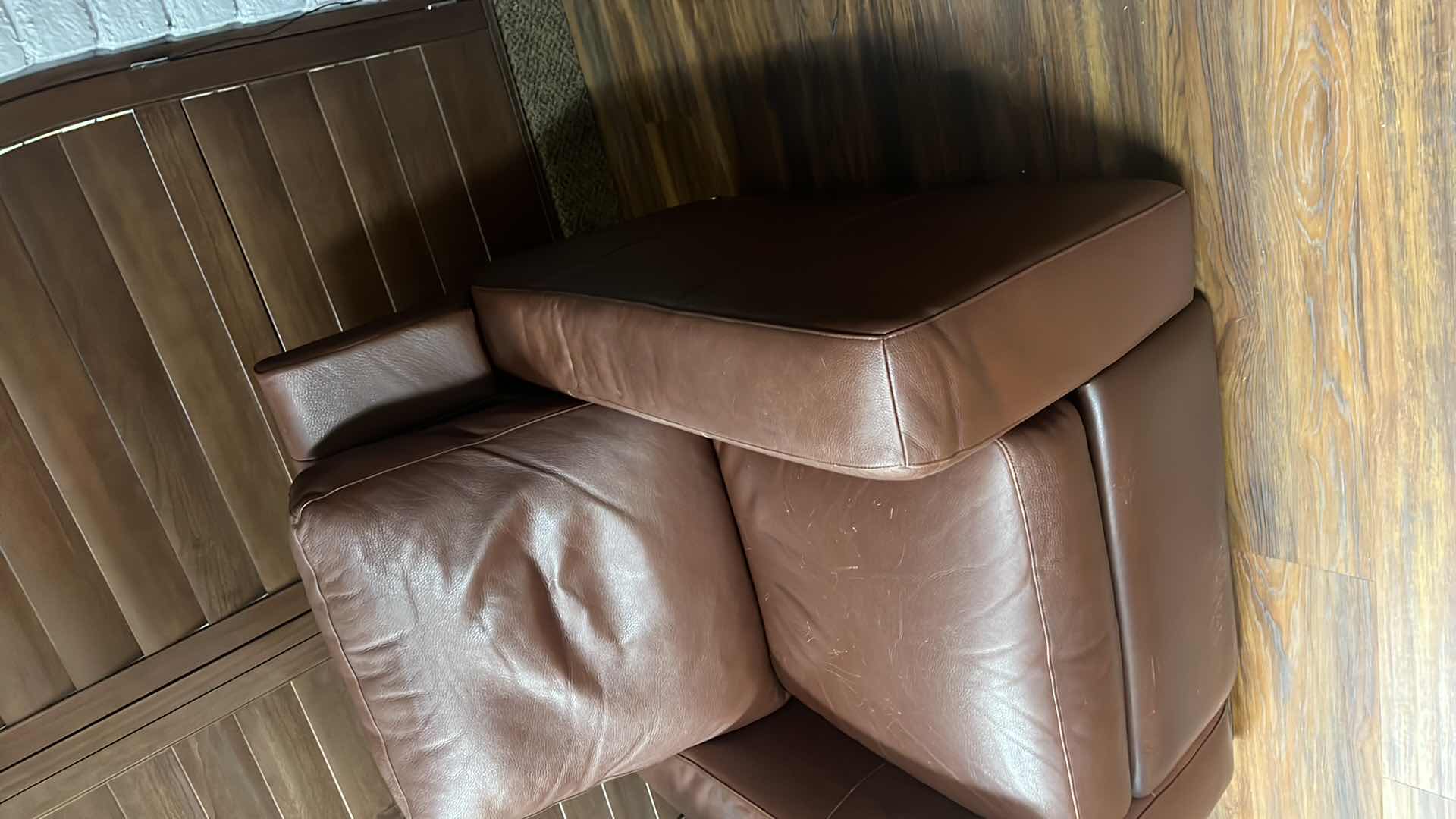 Photo 1 of BROWN CARSON RECLINER BY AMERICAN LEATHER