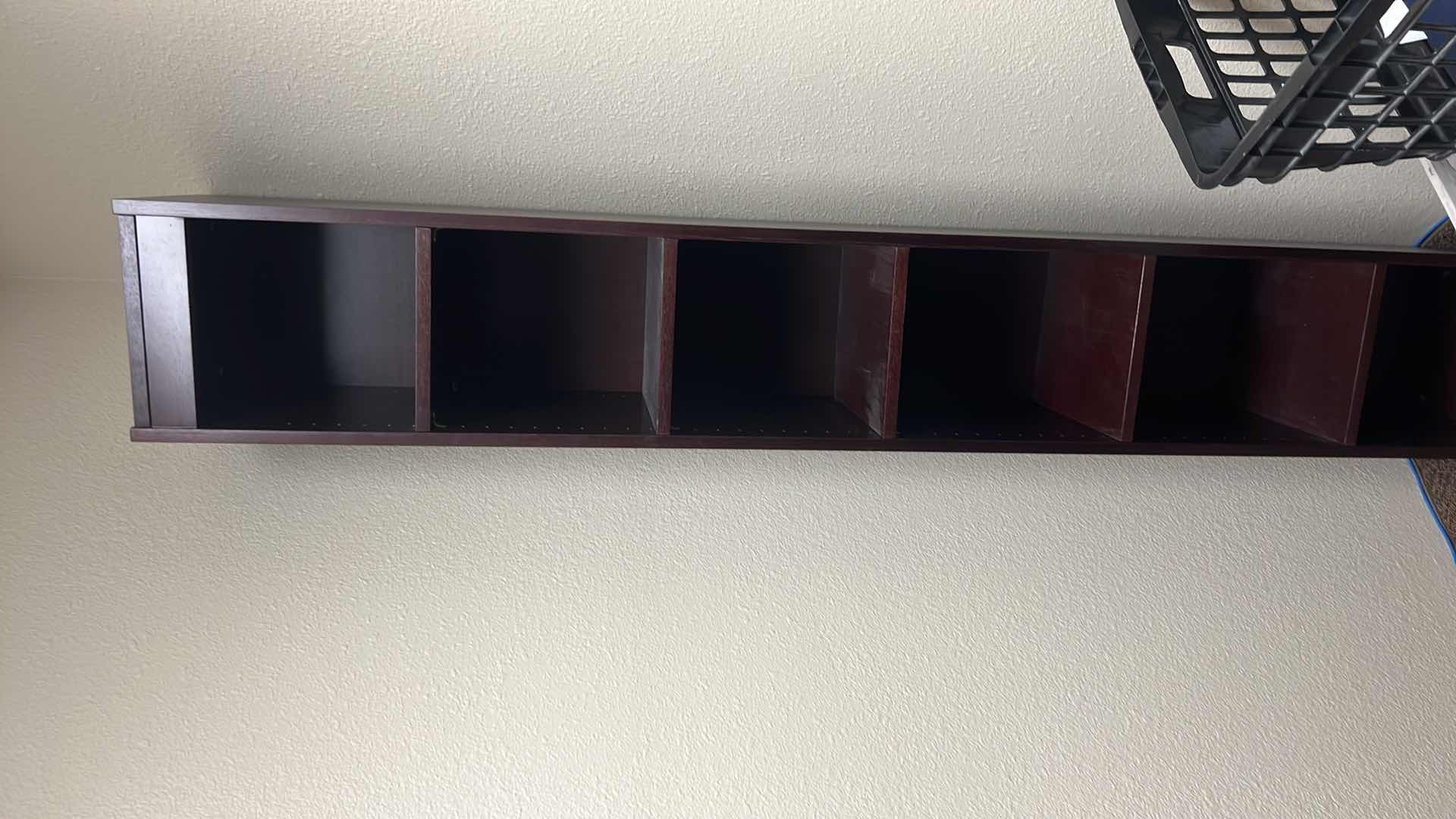 Photo 1 of CHERRY WOOD VENEER NARROW PROFILE BOOKCASE  12" x 12" H84"