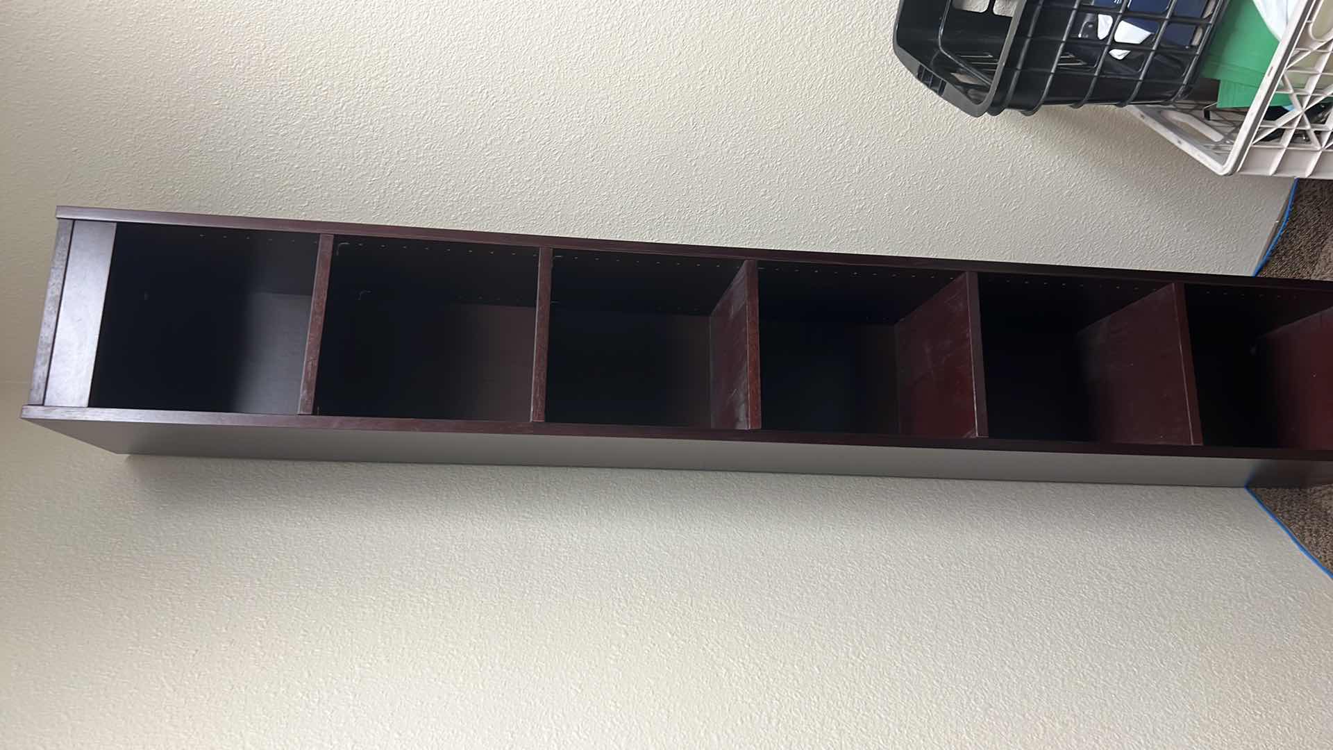 Photo 1 of CHERRY WOOD VENEER NARROW PROFILE BOOKCASE  12" x 12" H84"