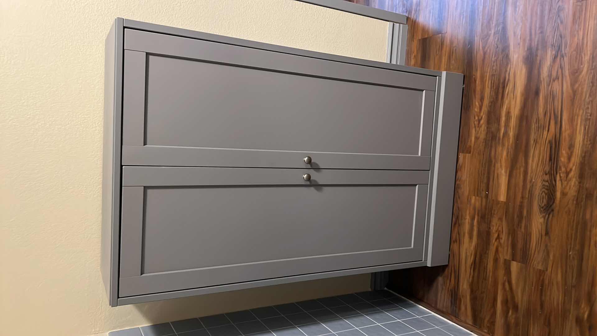 Photo 1 of IKEA HAVSTA CABINET 32" x 13" H52" (CONTENTS NOT INCLUDED) 