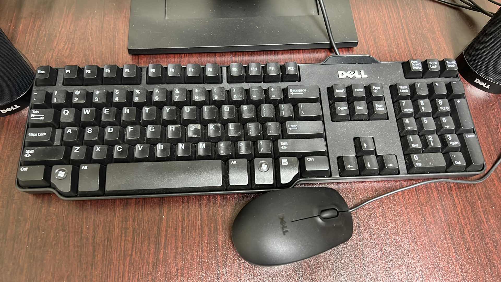 Photo 1 of DELL 21" MONITOR, 2 SPEAKERS, KEYBOARD & MOUSE