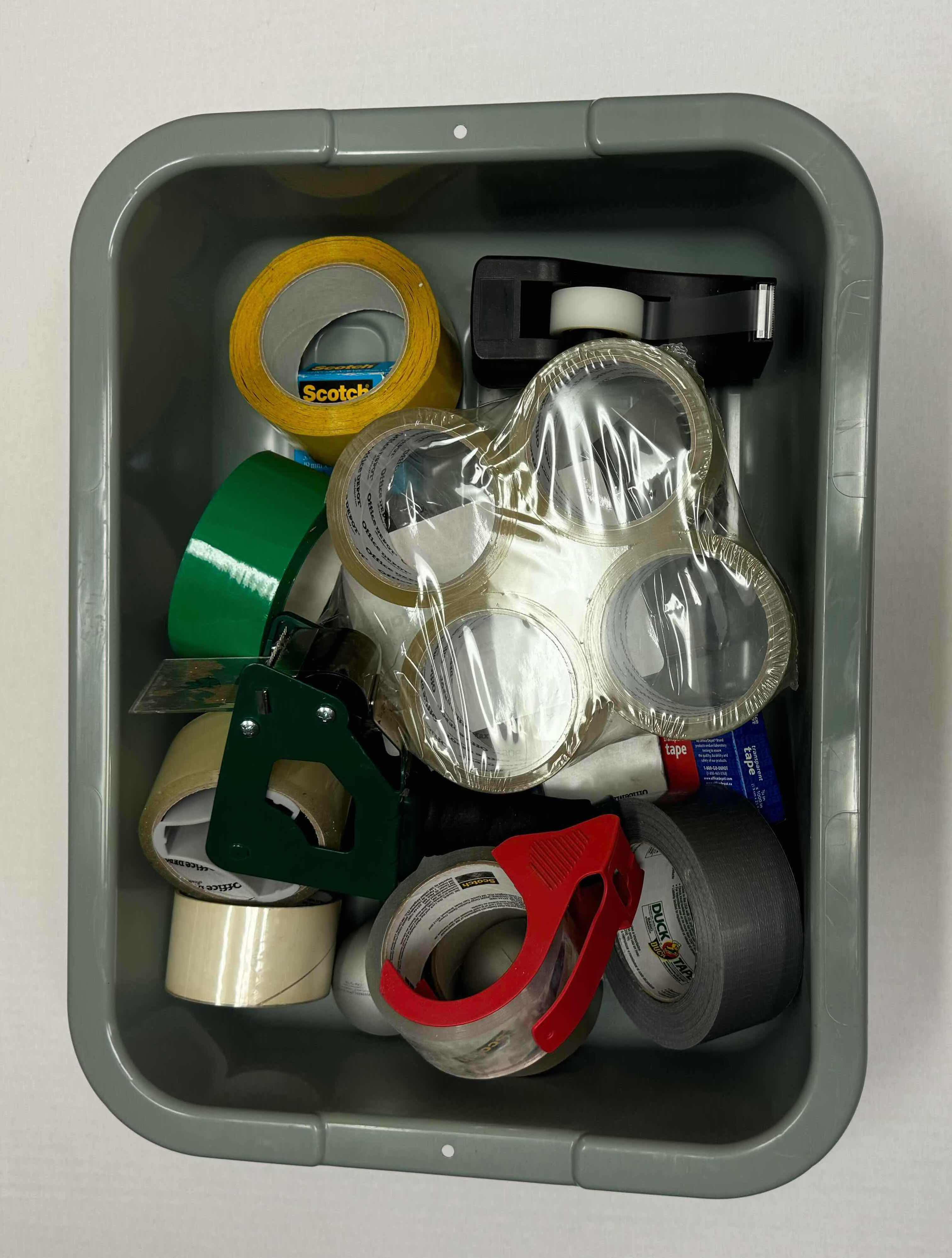 Photo 1 of BIN & CONTENTS (OFFICE SUPPLIES)