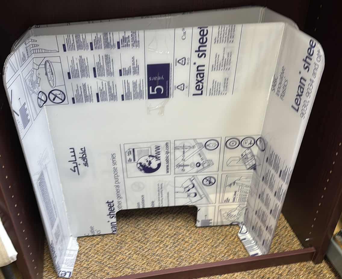 Photo 1 of FREE STANDING  COMPUTER SHIELD (SET OF 2)