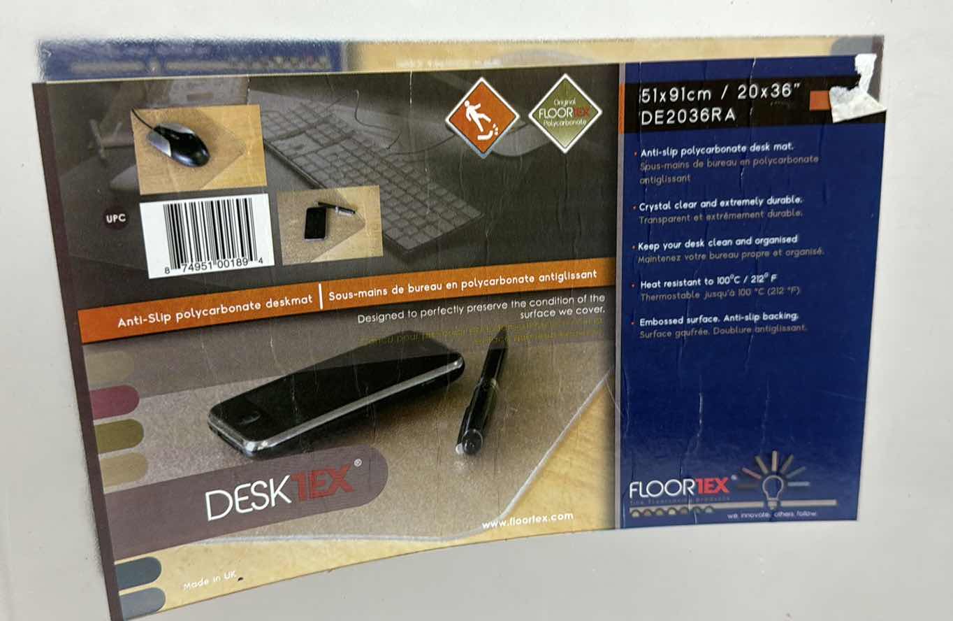 Photo 1 of CLEAR DESK MAT (2)