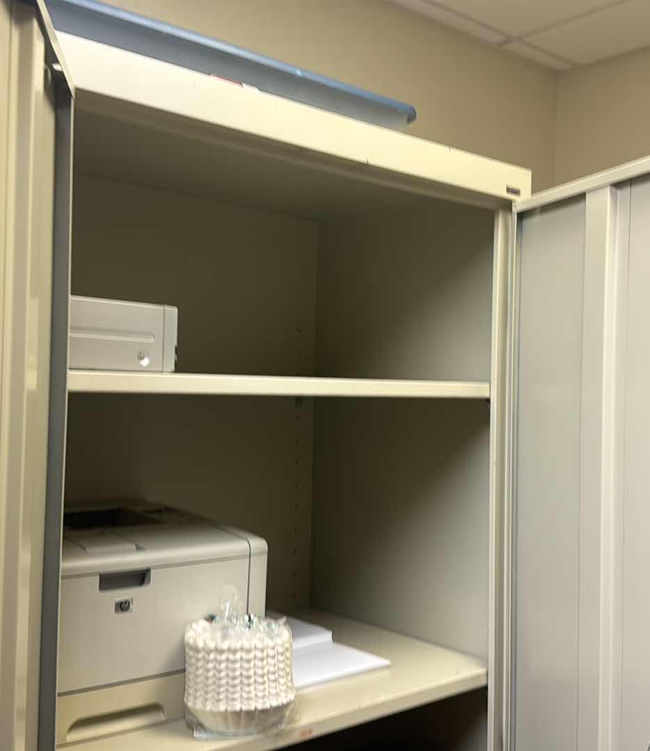 Photo 1 of METAL LOCKER ARMOIRE CABINET 36”X 78” (CONTENTS NOT INCLUDED)
