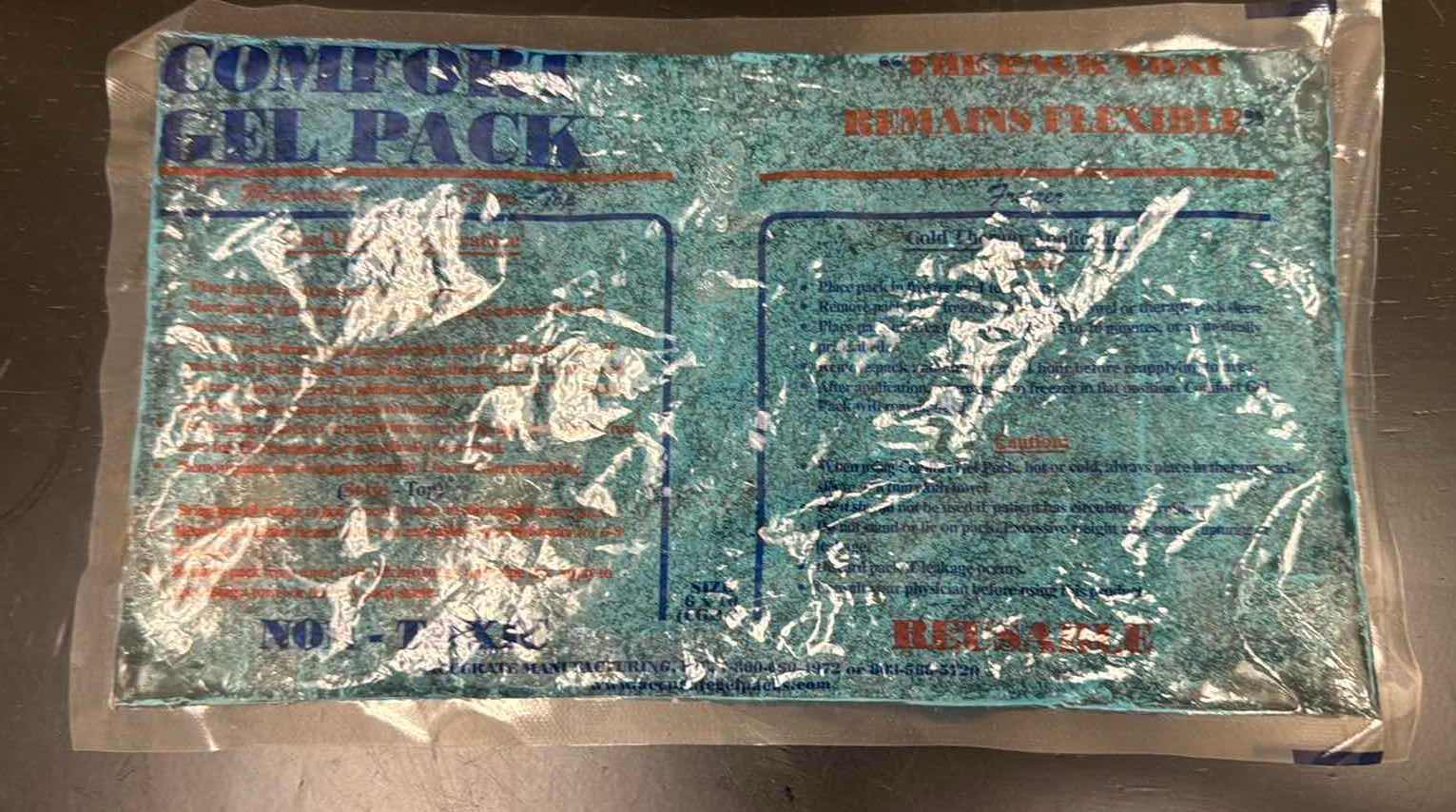 Photo 1 of CASE OF 6” X 10” ICE PACKS