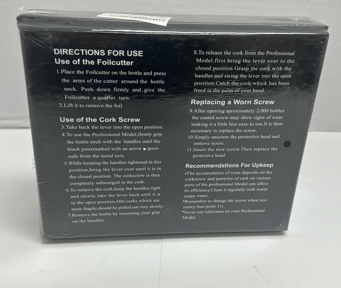 Photo 1 of NIB RABBIT WINE BOTTLE OPENER AND CORKSCREW SET