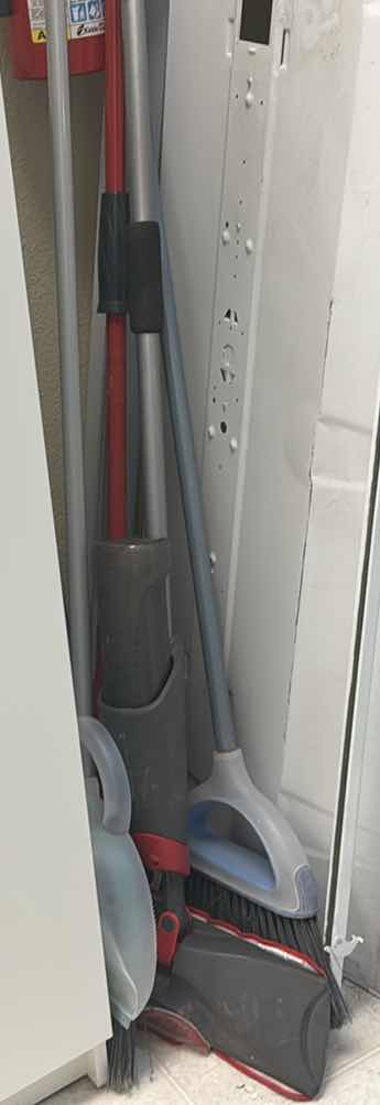 Photo 1 of MOPS, BROOMS, DUSTPANS