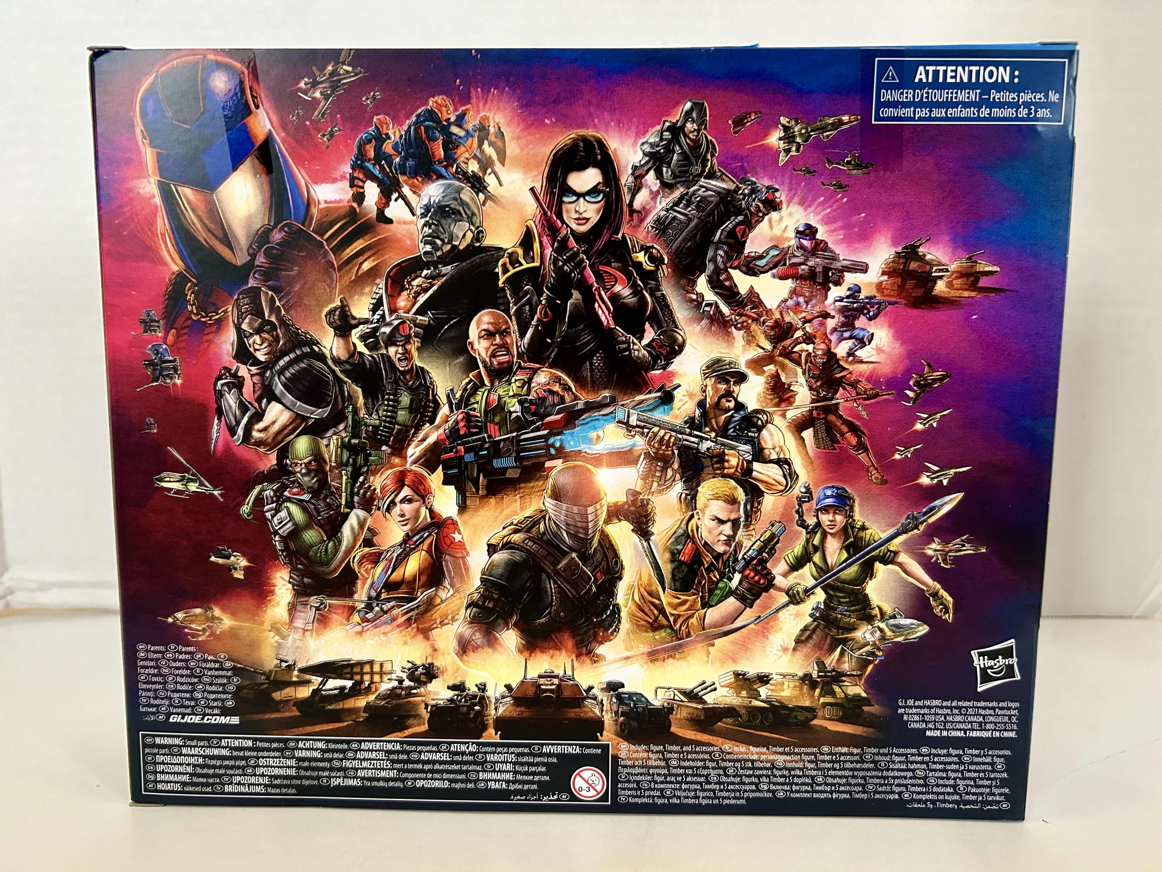 Photo 1 of HASBRO: GI JOE CLASSIFIED SERIES: SNAKE EYES & TIMBER: ALPHA COMMANDOS