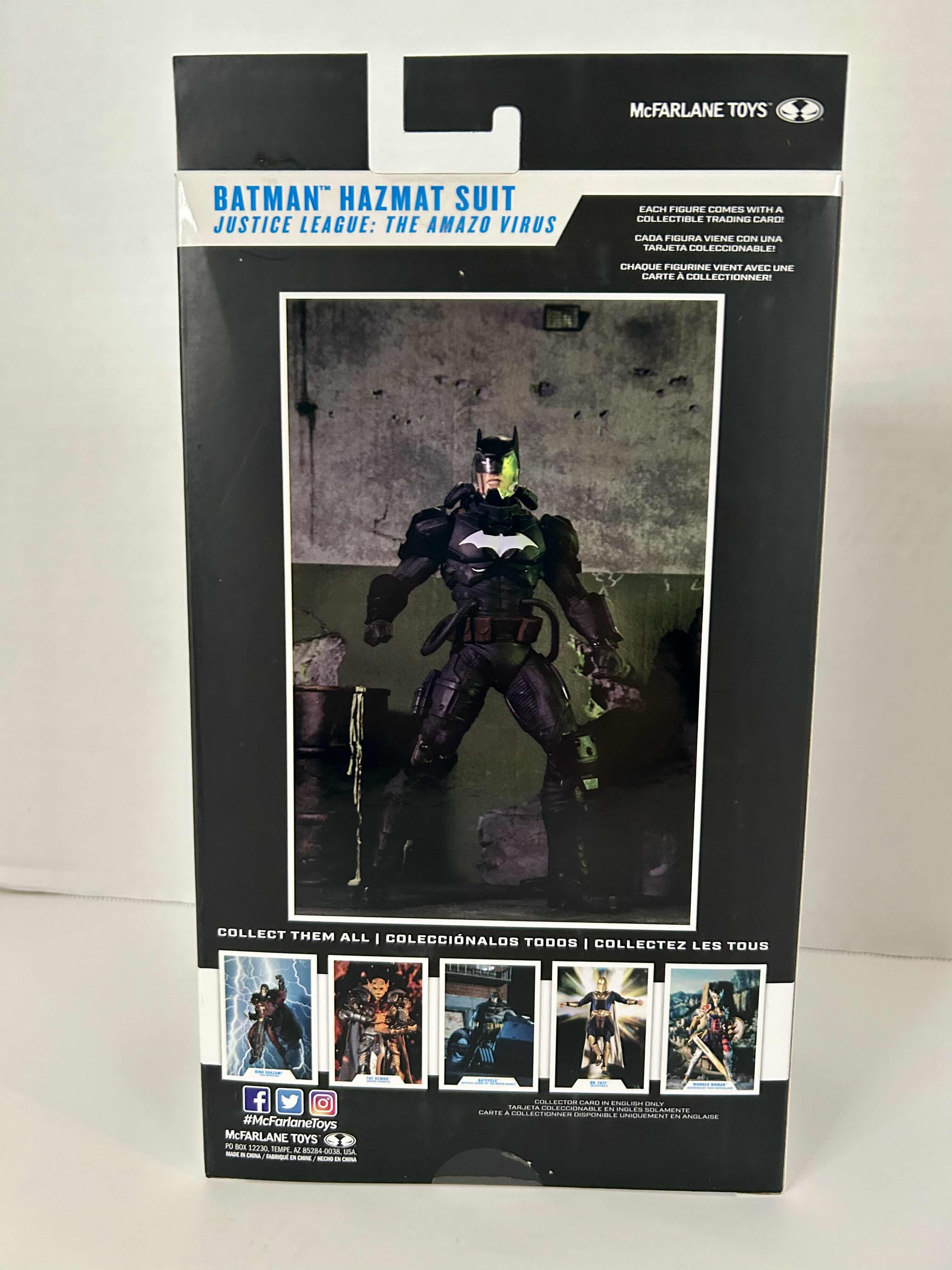 Photo 1 of MCFARLANE TOYS: DC MULTIVERSE: BATMAN HAZMAT SUIT