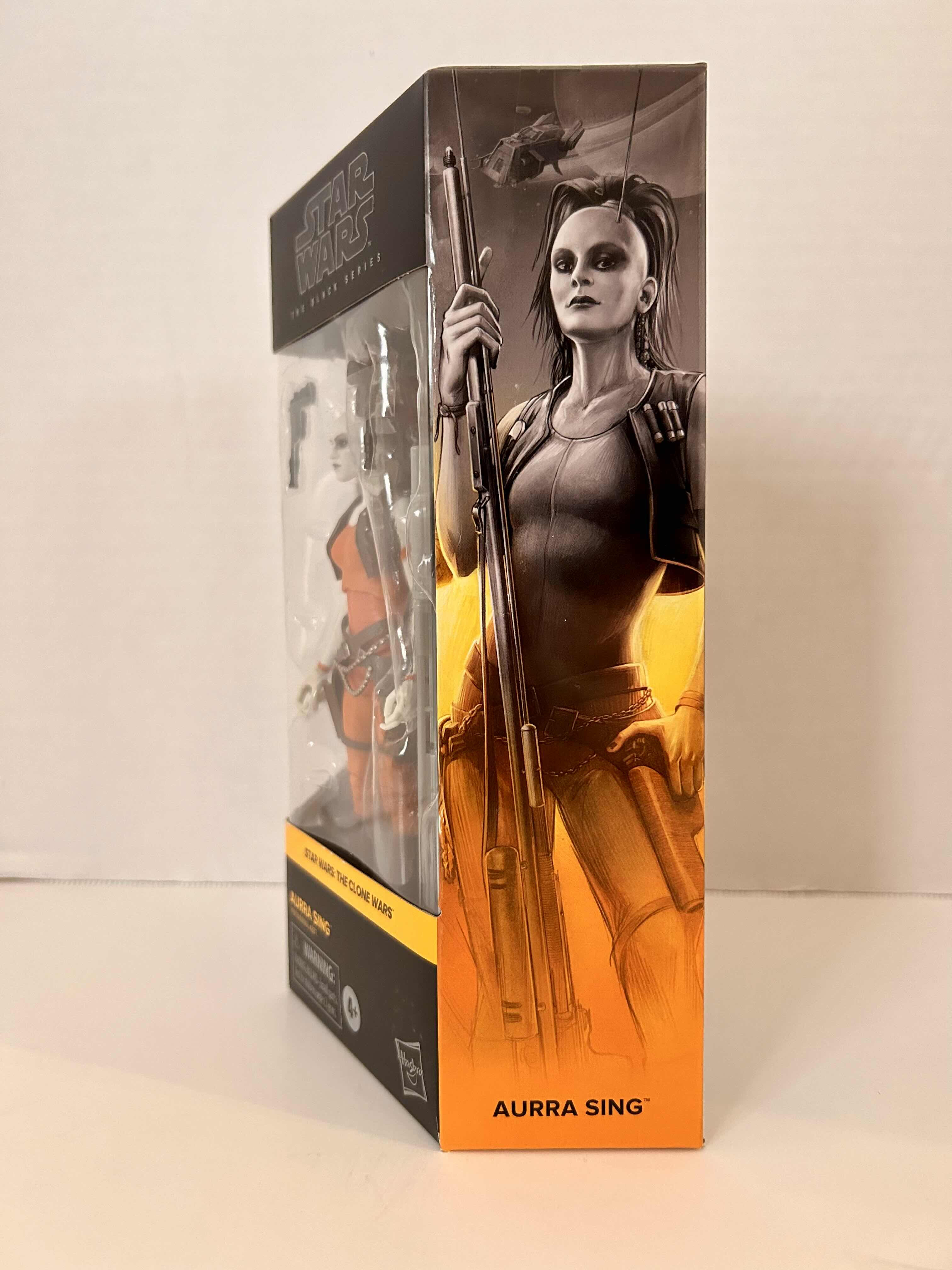 Photo 1 of HASBRO: STAR WARS: THE BLACK SERIES: THE CLONE WARS: AURRA SING