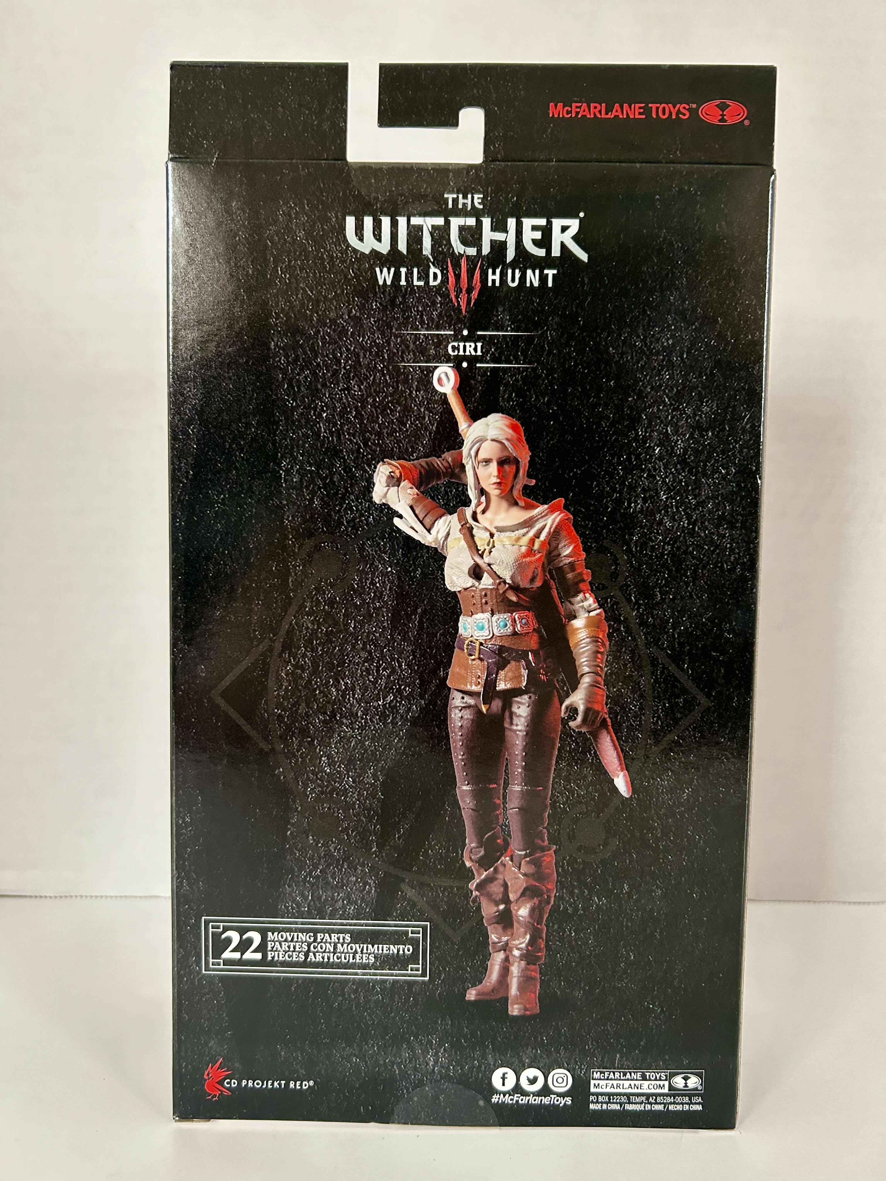 Photo 1 of MCFARLANE TOYS: THE WITCHER: WILD HUNT:CIRI