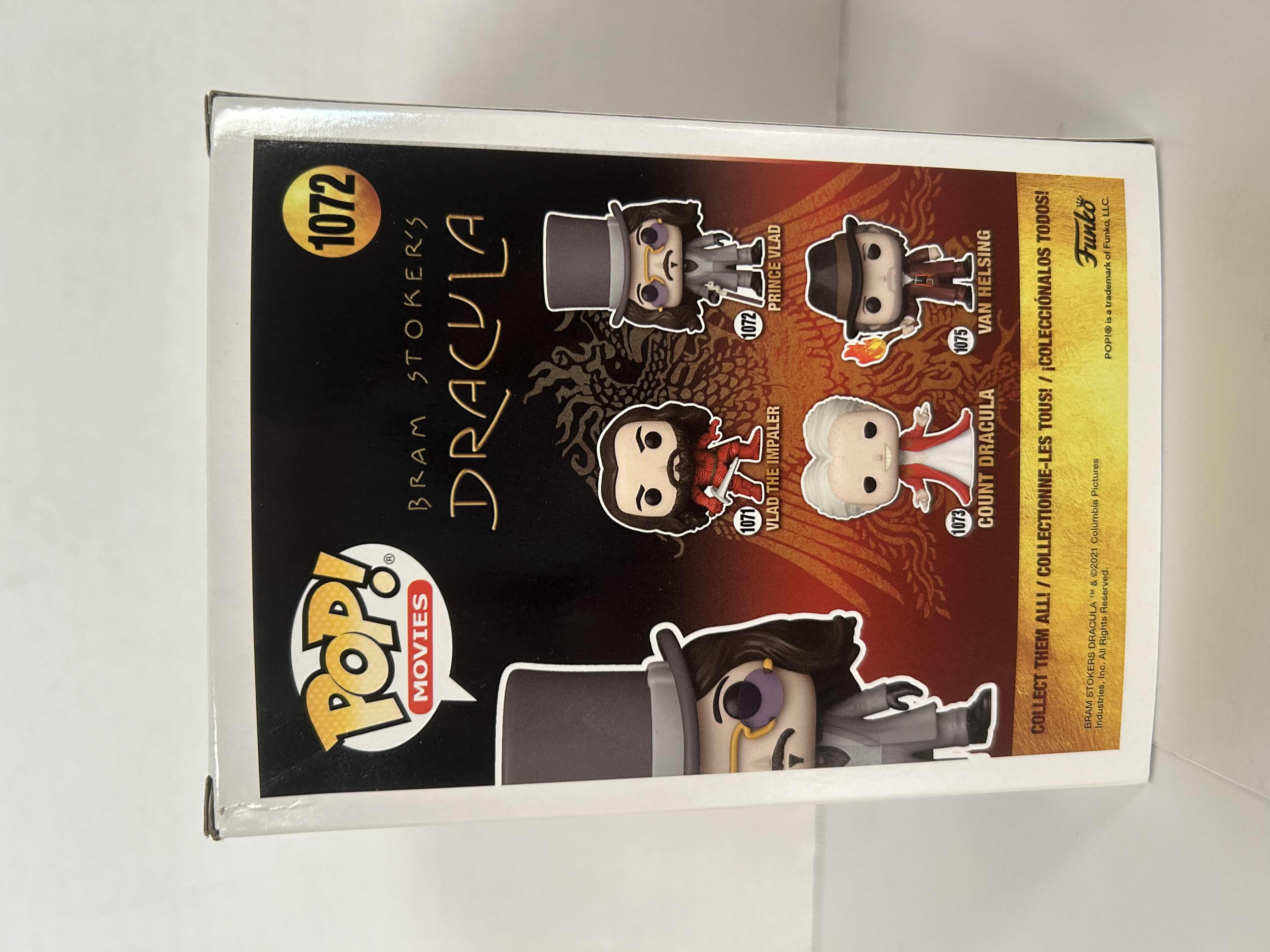 Photo 1 of FUNKO POP! DRACULA: PRINCE VLAD #1072
5 PER CASE