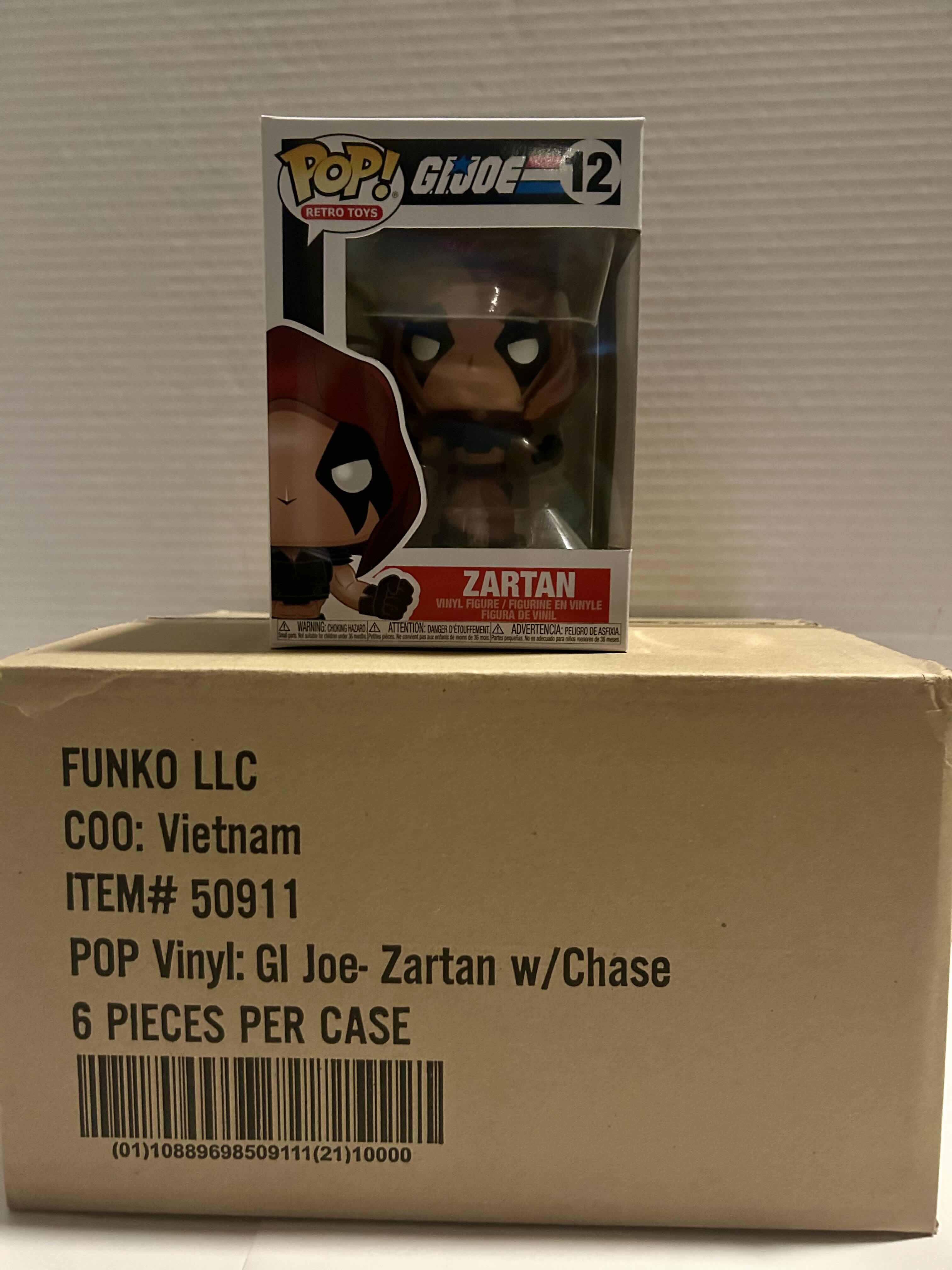 Photo 1 of FUNKO POP! GI JOE: ZARTAN #12
5 PER CASE