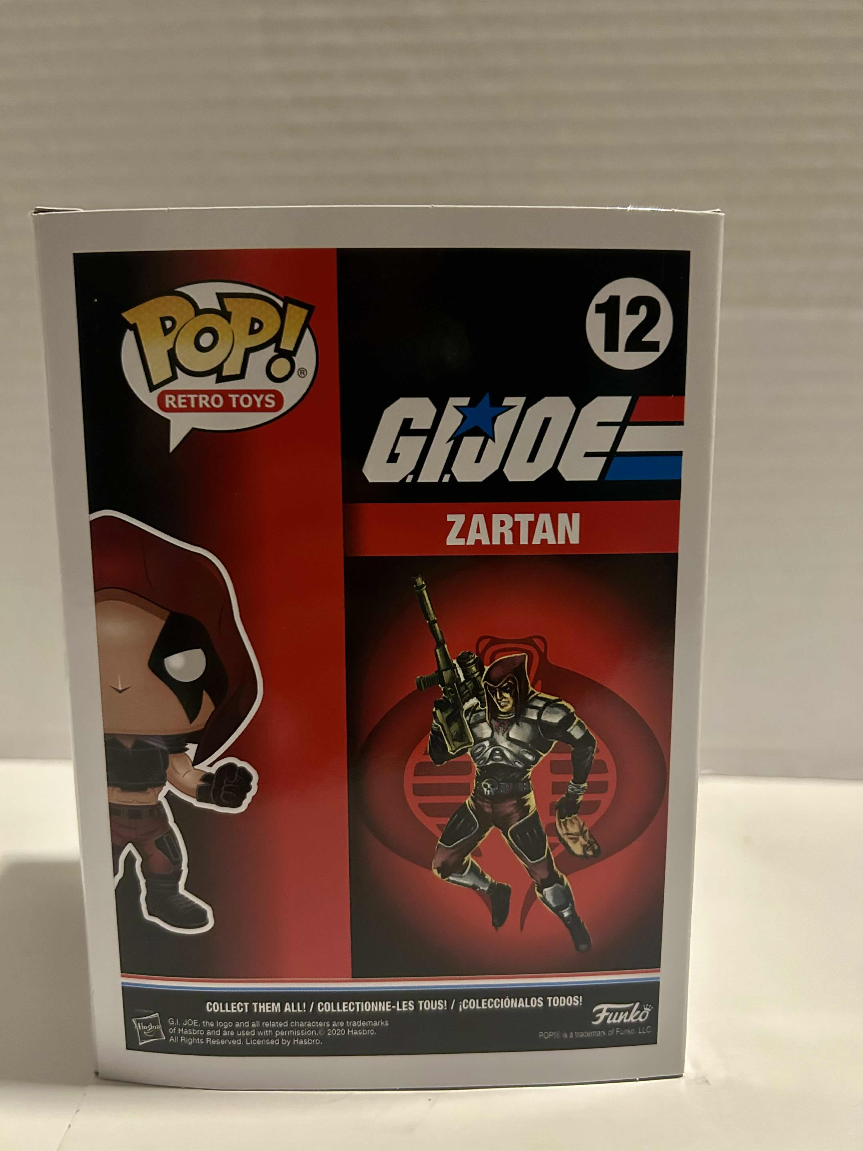 Photo 1 of FUNKO POP! GI JOE: ZARTAN #12
5 PER CASE