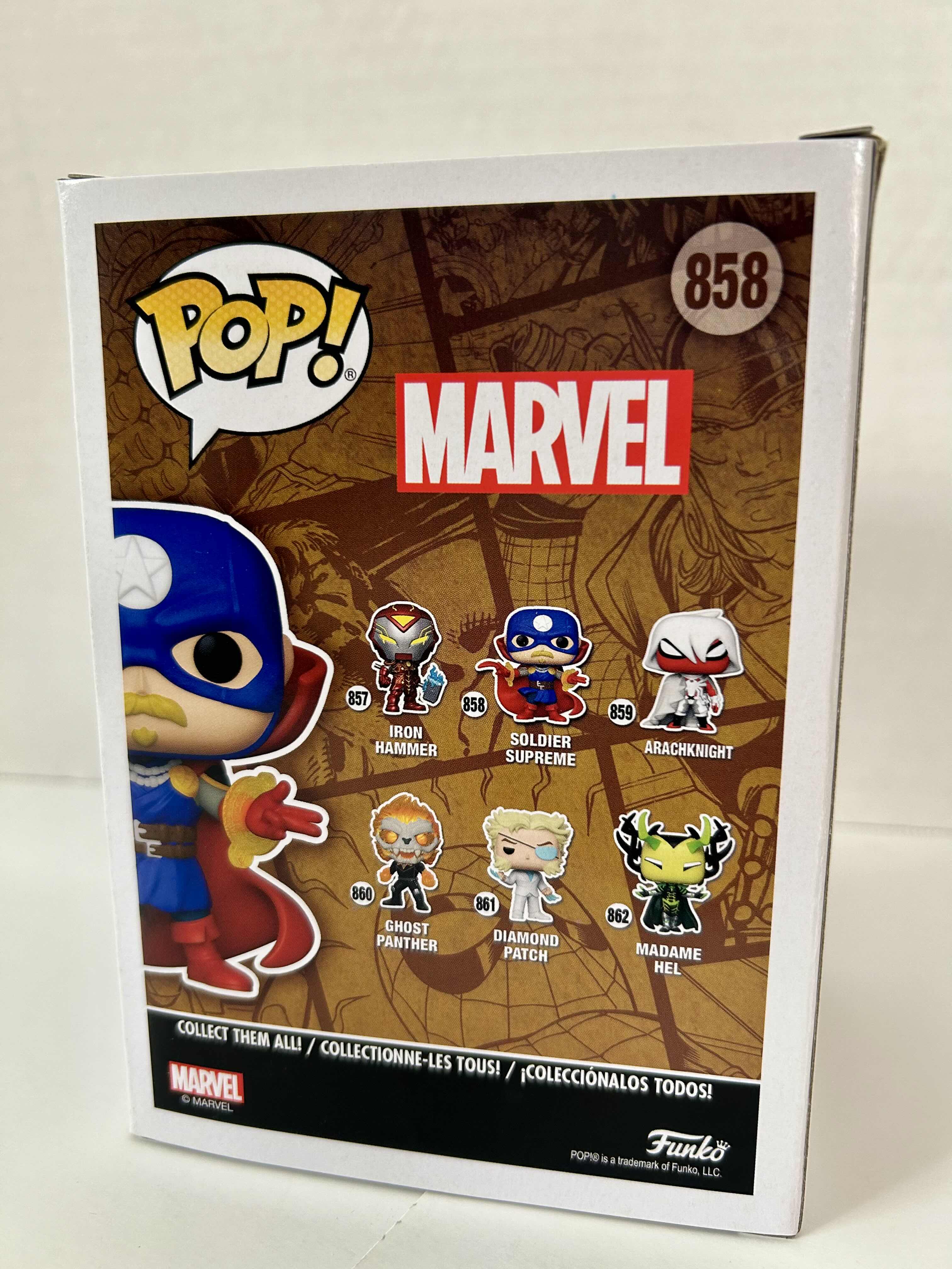 Photo 1 of FUNKO POP! INFINITY WARPS! SOLDIER SUPREME #858
6 PER CASE