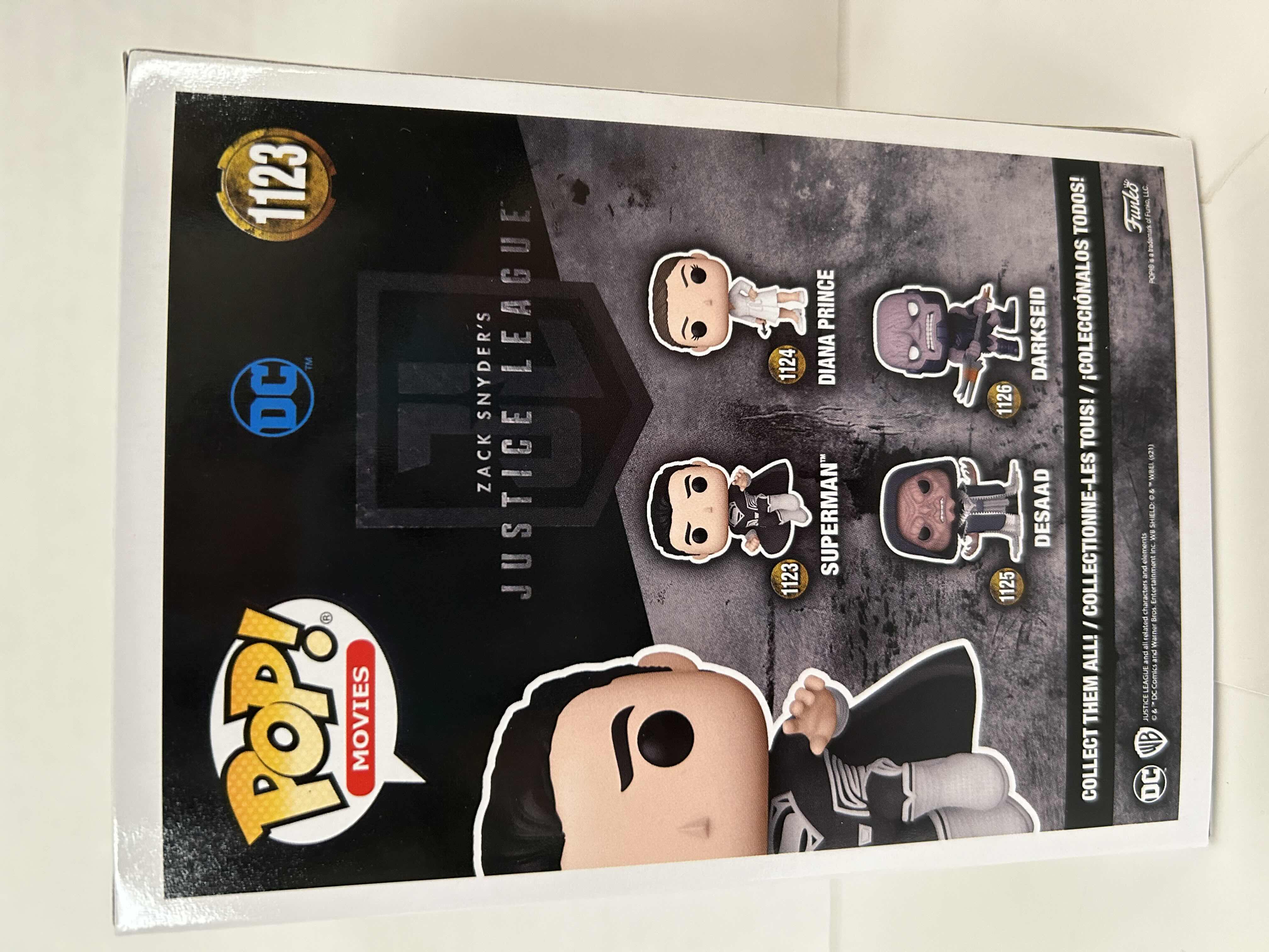 Photo 1 of FUNKO POP! JUSTICE LEAGUE: SUPERMAN #1123
5 PER CASE