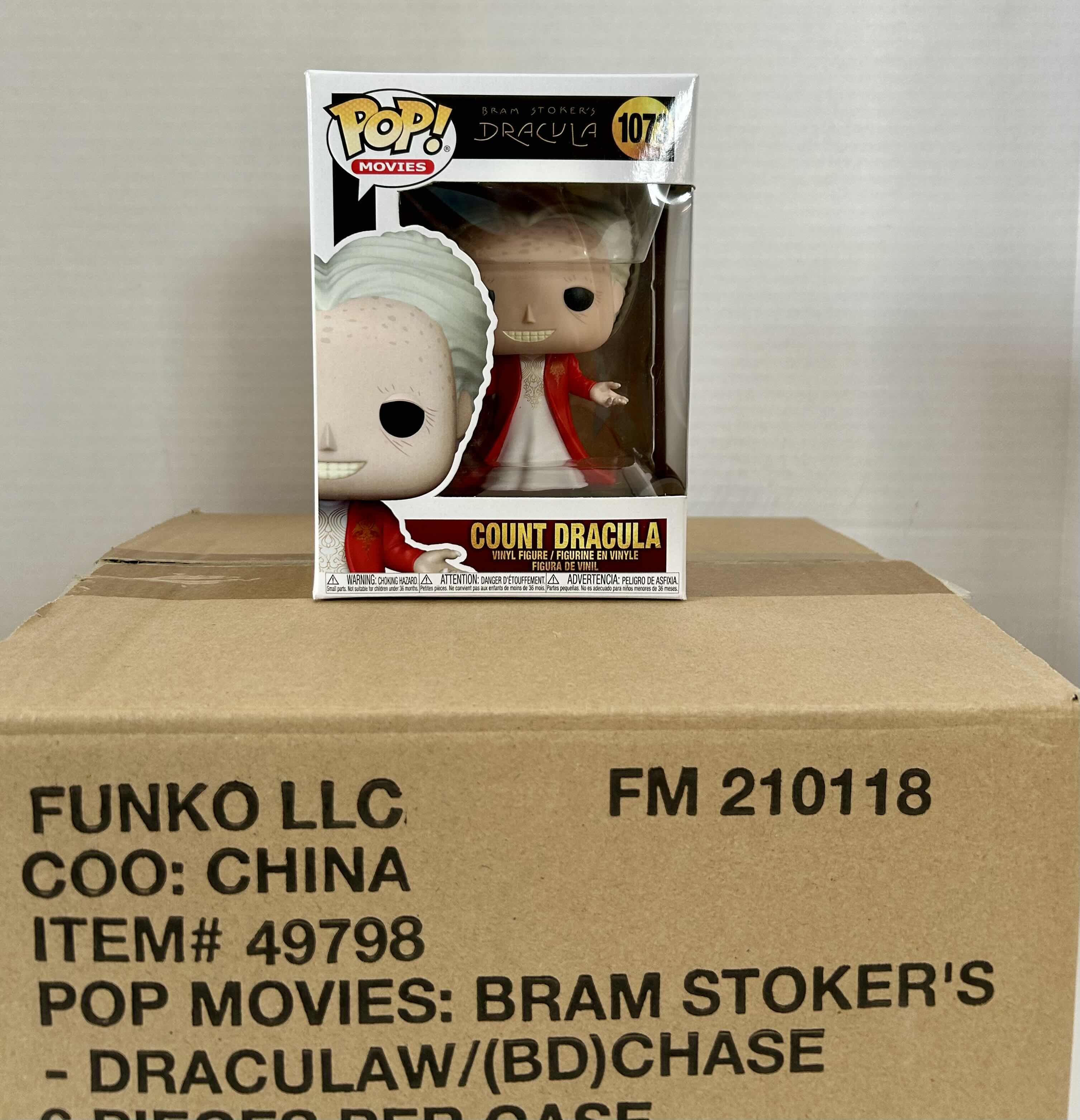 Photo 1 of FUNKO POP! DRACULA: COUNT DRACULA #1073
5 PER CASE