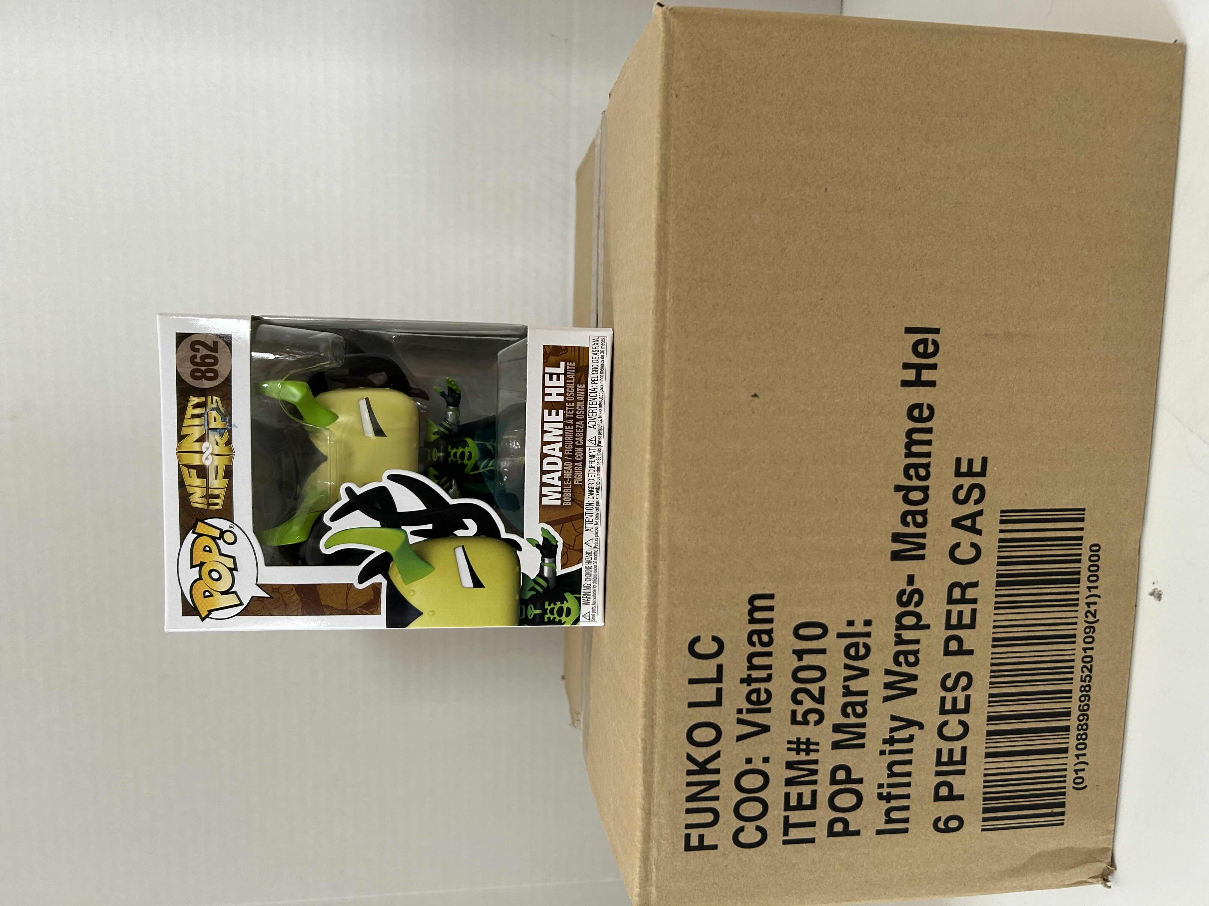Photo 1 of FUNKO POP! INFINITY WARPS: MADAME HEL #862 
6 PER CASE