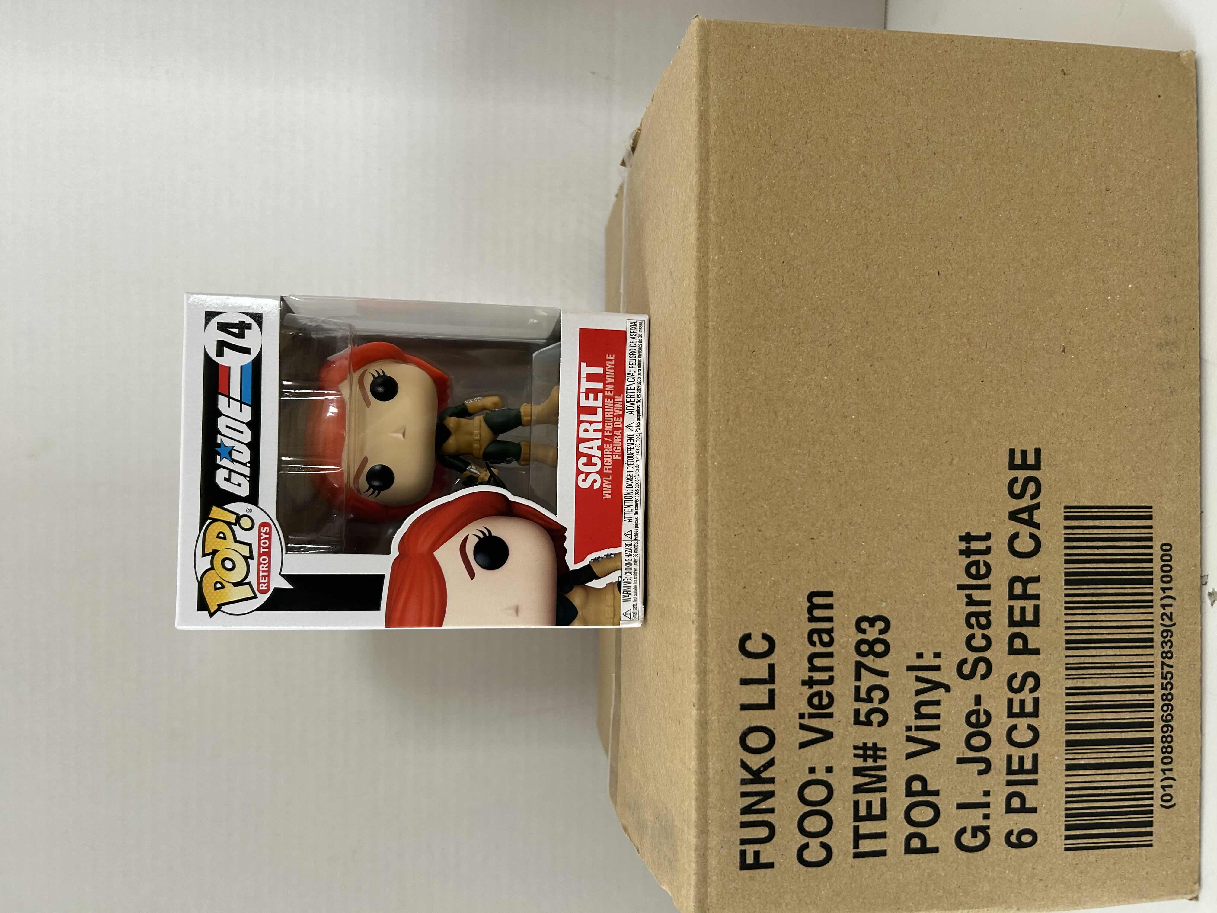 Photo 1 of FUNKO POP! GI JOE: SCARLETT #74
6 PER CASE