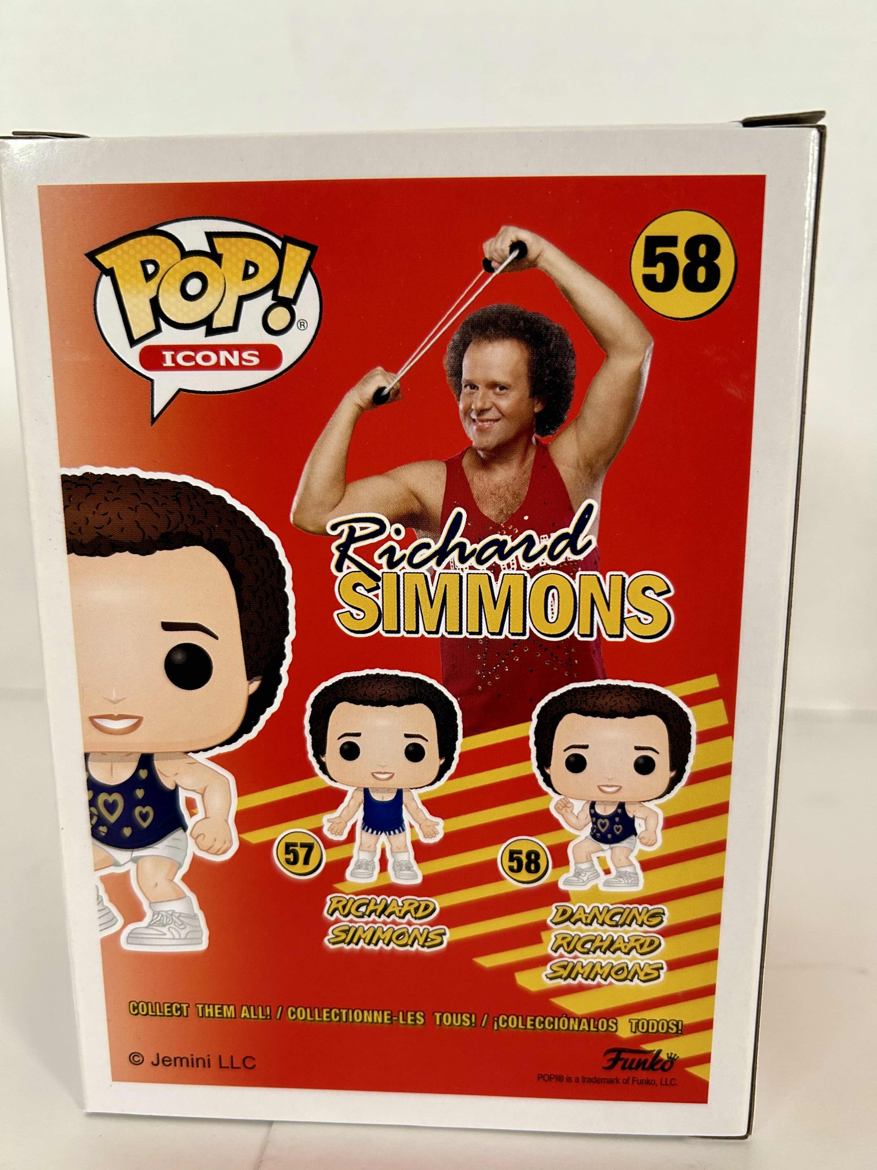 Photo 1 of FUNKO POP! DANCING RICHARD SIMMONS #58
6 PER CASE