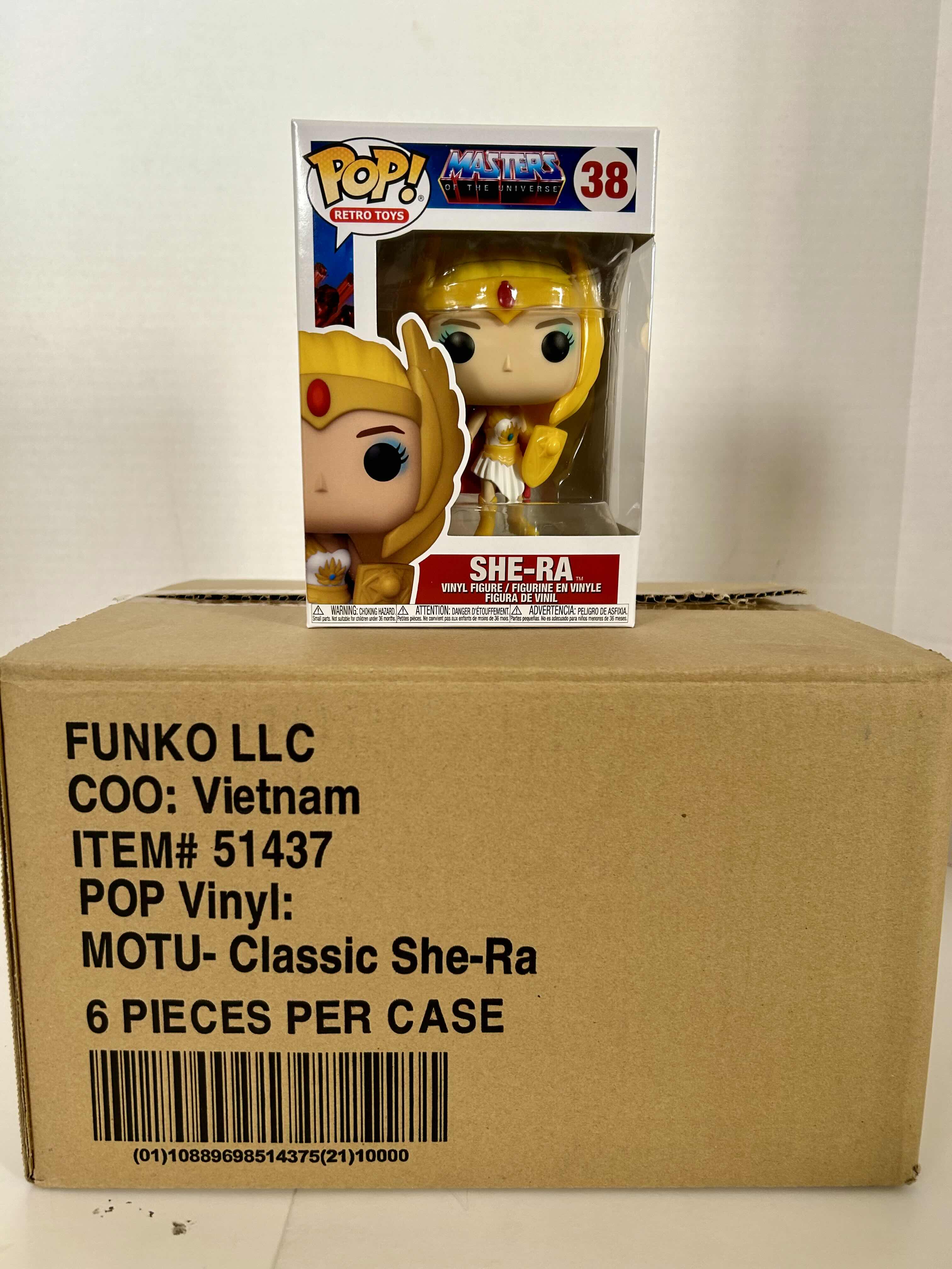 Photo 1 of FUNKO POP! MASTERS OF THE UNIVERSE: SHE-RA #38
6 PER CASE
