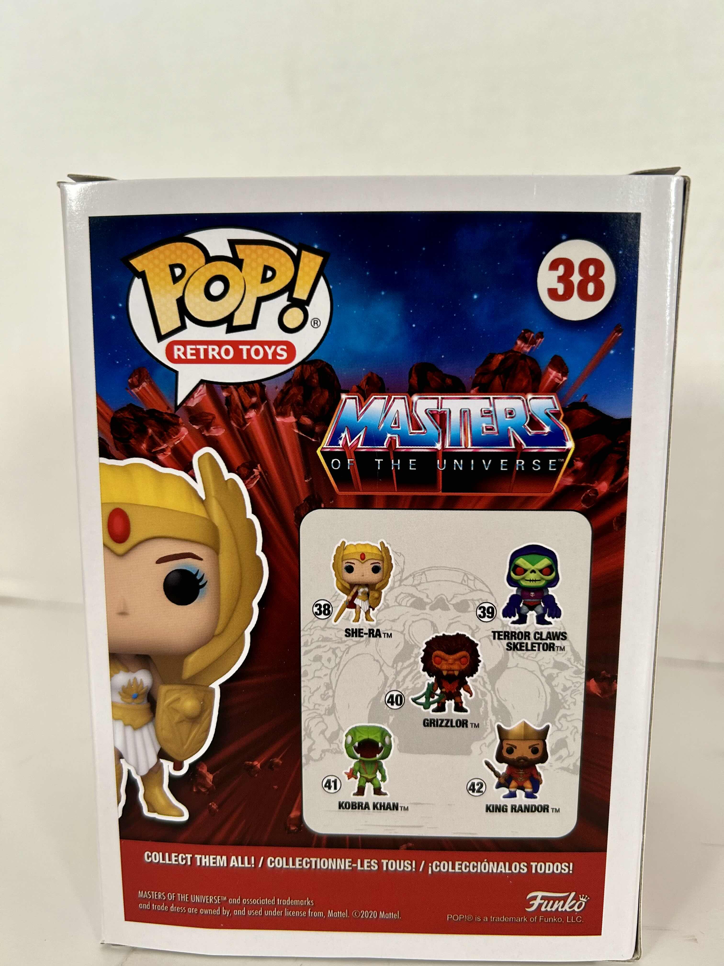 Photo 1 of FUNKO POP! MASTERS OF THE UNIVERSE: SHE-RA #38
6 PER CASE