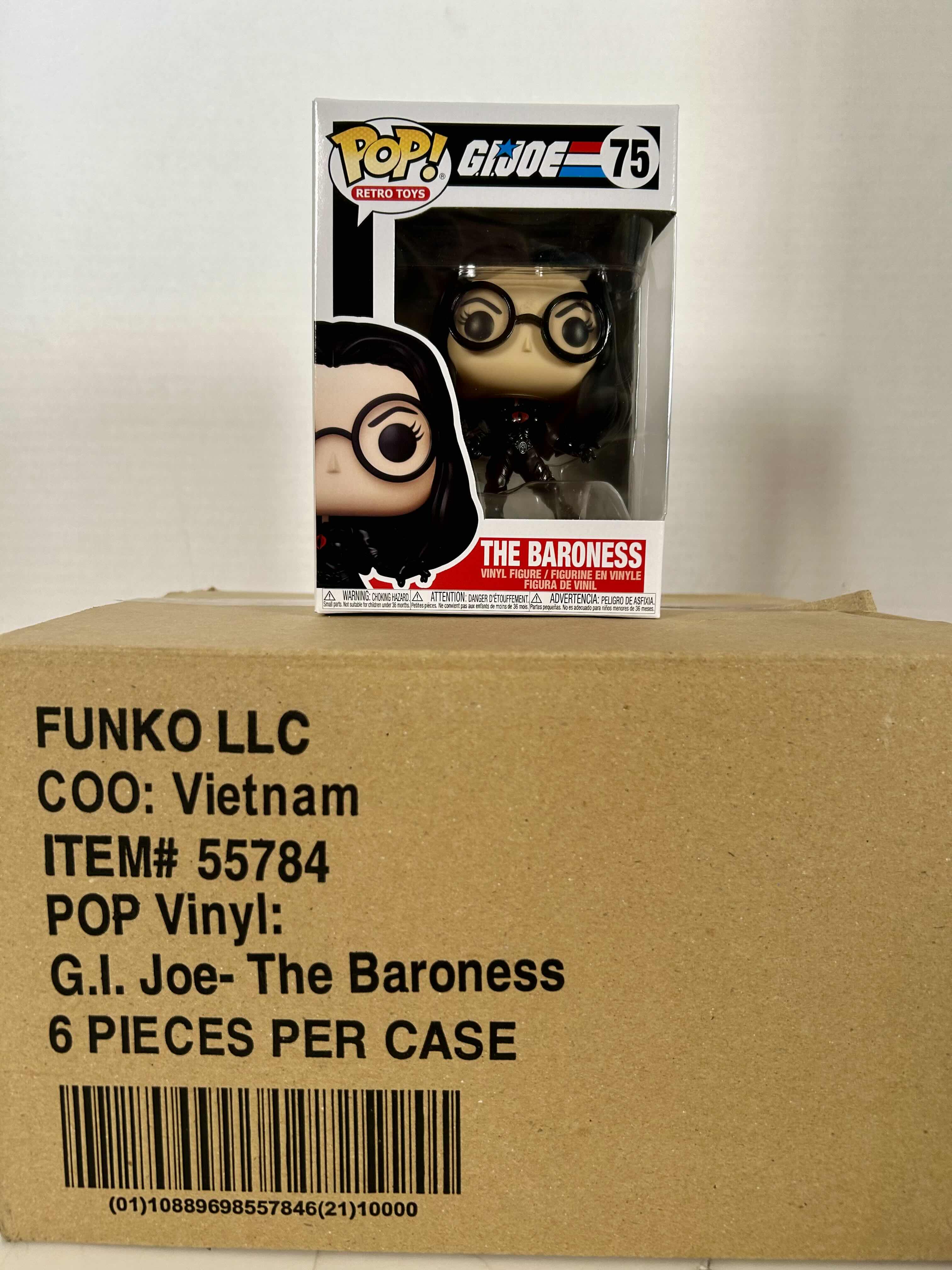 Photo 1 of FUNKO POP! GI JOE: THE BARONESS #75
6 PER CASE