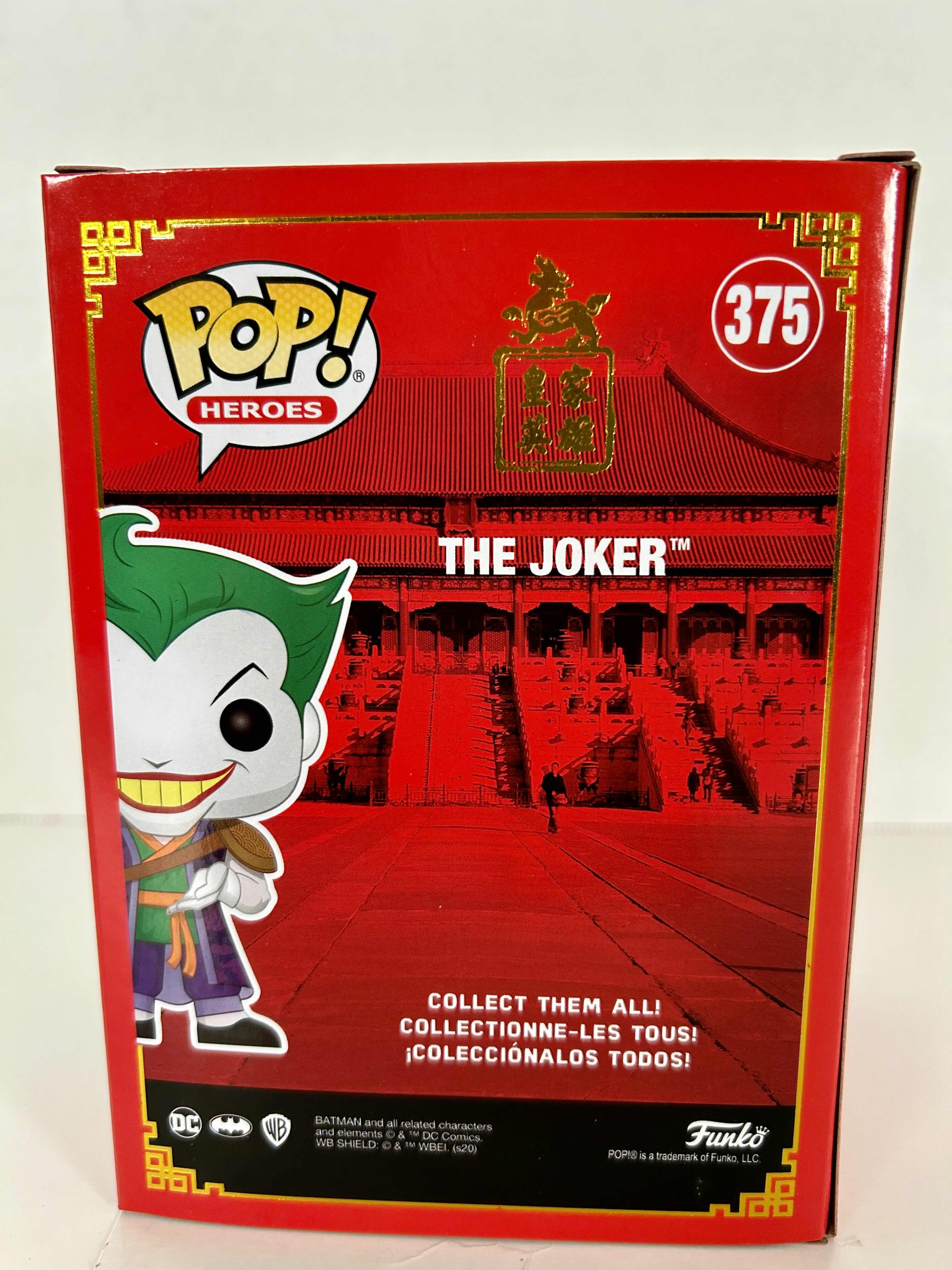 Photo 1 of FUNKO POP! DC: THE JOKER #375
6 PER CASE