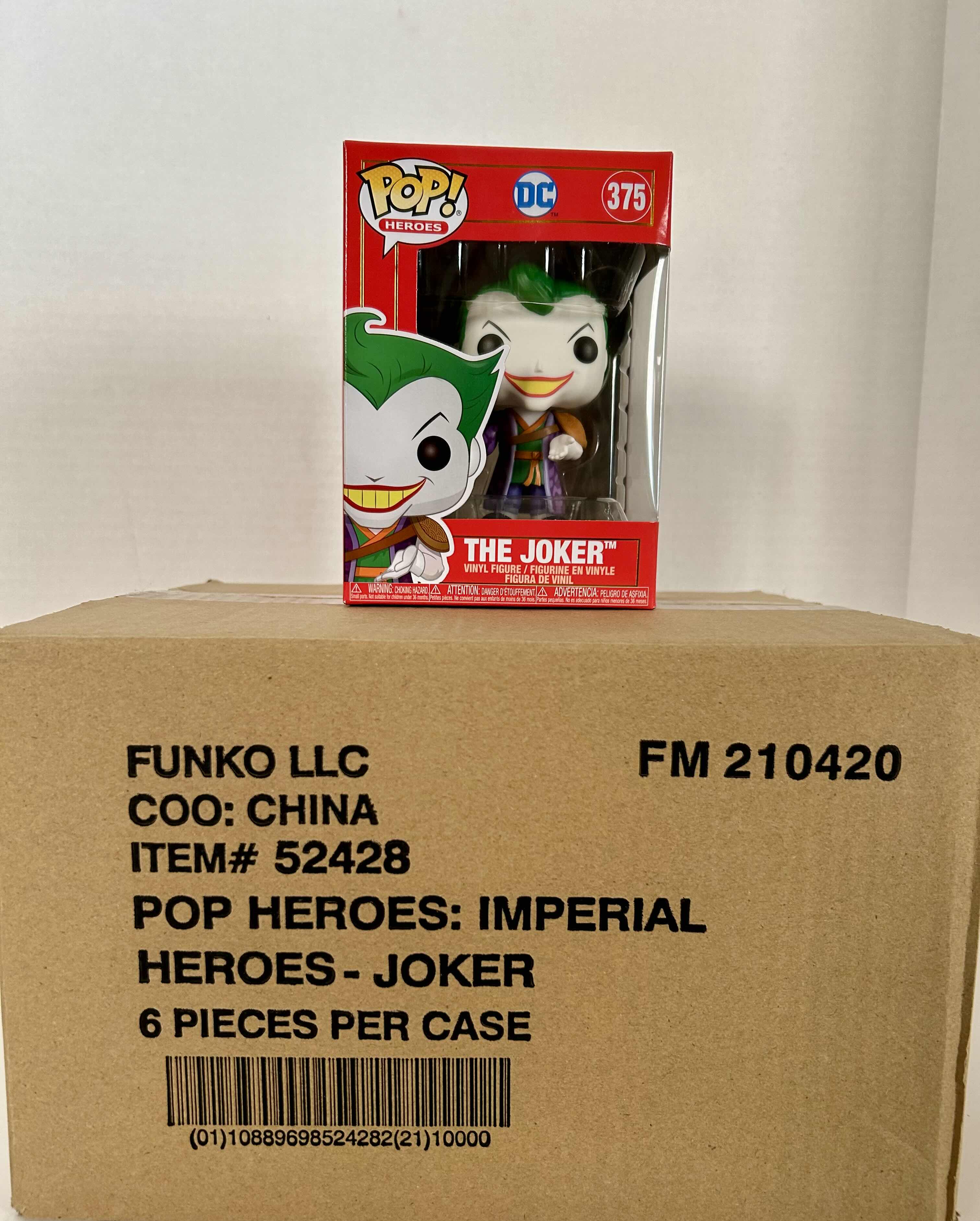 Photo 1 of FUNKO POP! DC: THE JOKER #375
6 PER CASE