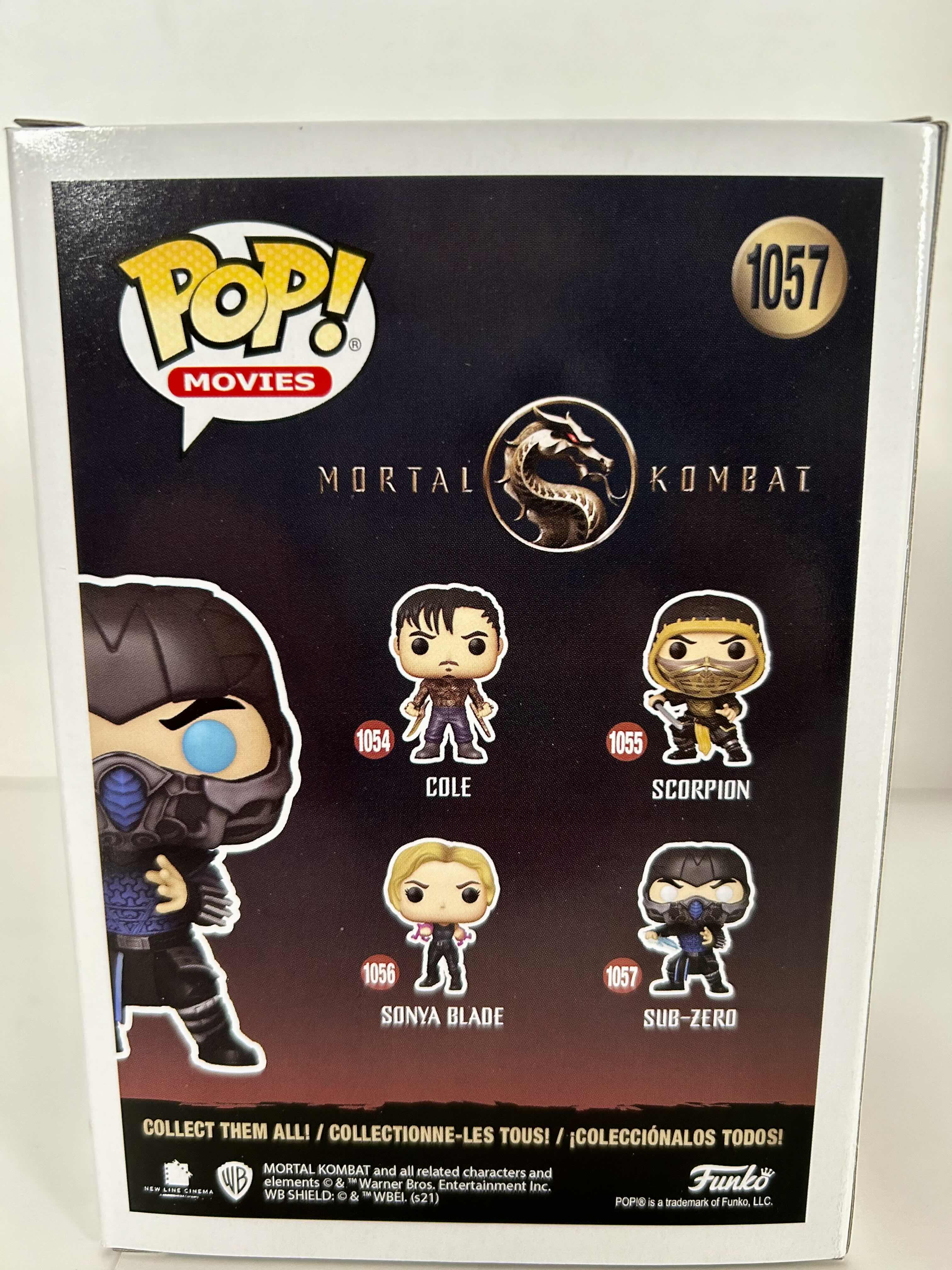 Photo 1 of FUNKO POP! MORTAL KOMBAT: SUB-ZERO #1057
6 PER CASE