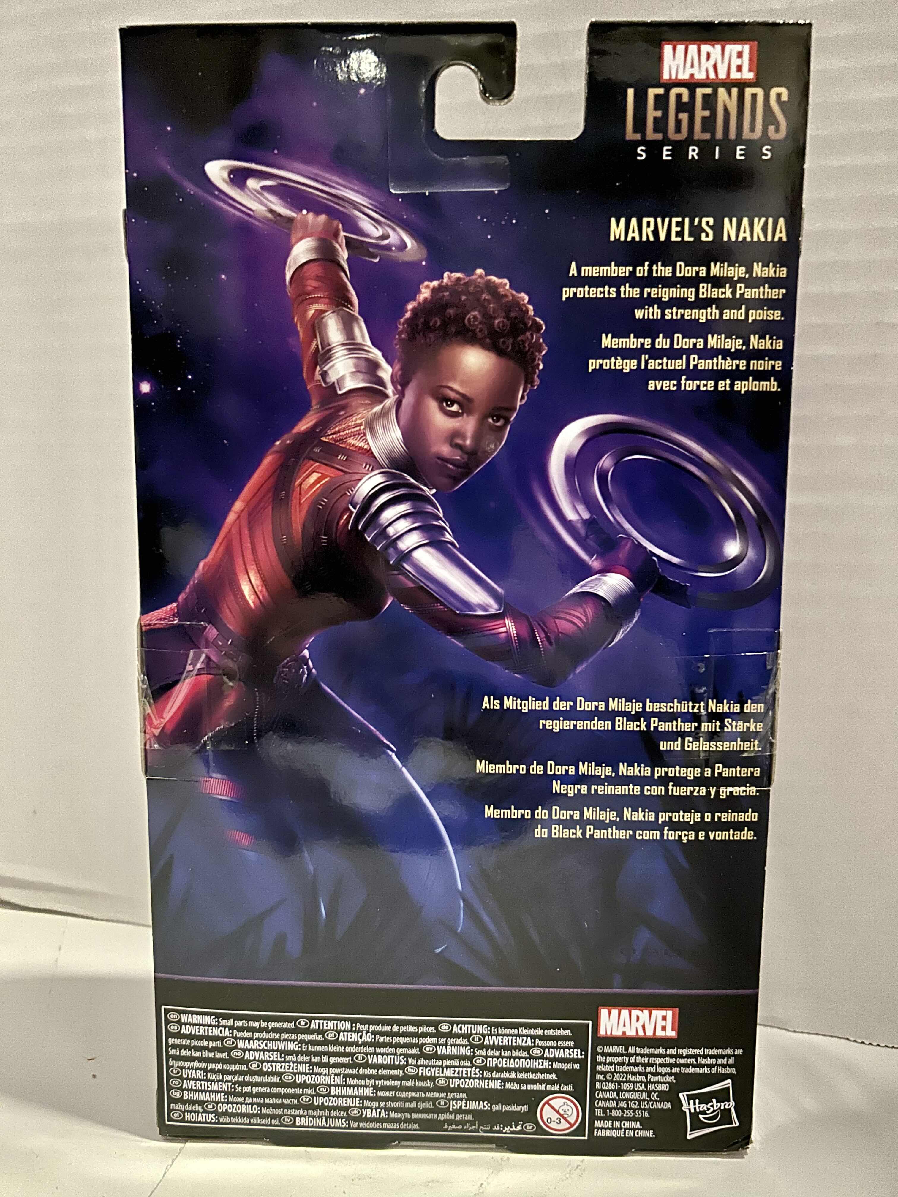 Photo 1 of HASBRO: LEGENDS SERIES: BLACK PANTHER: MARVEL’S NAKIA