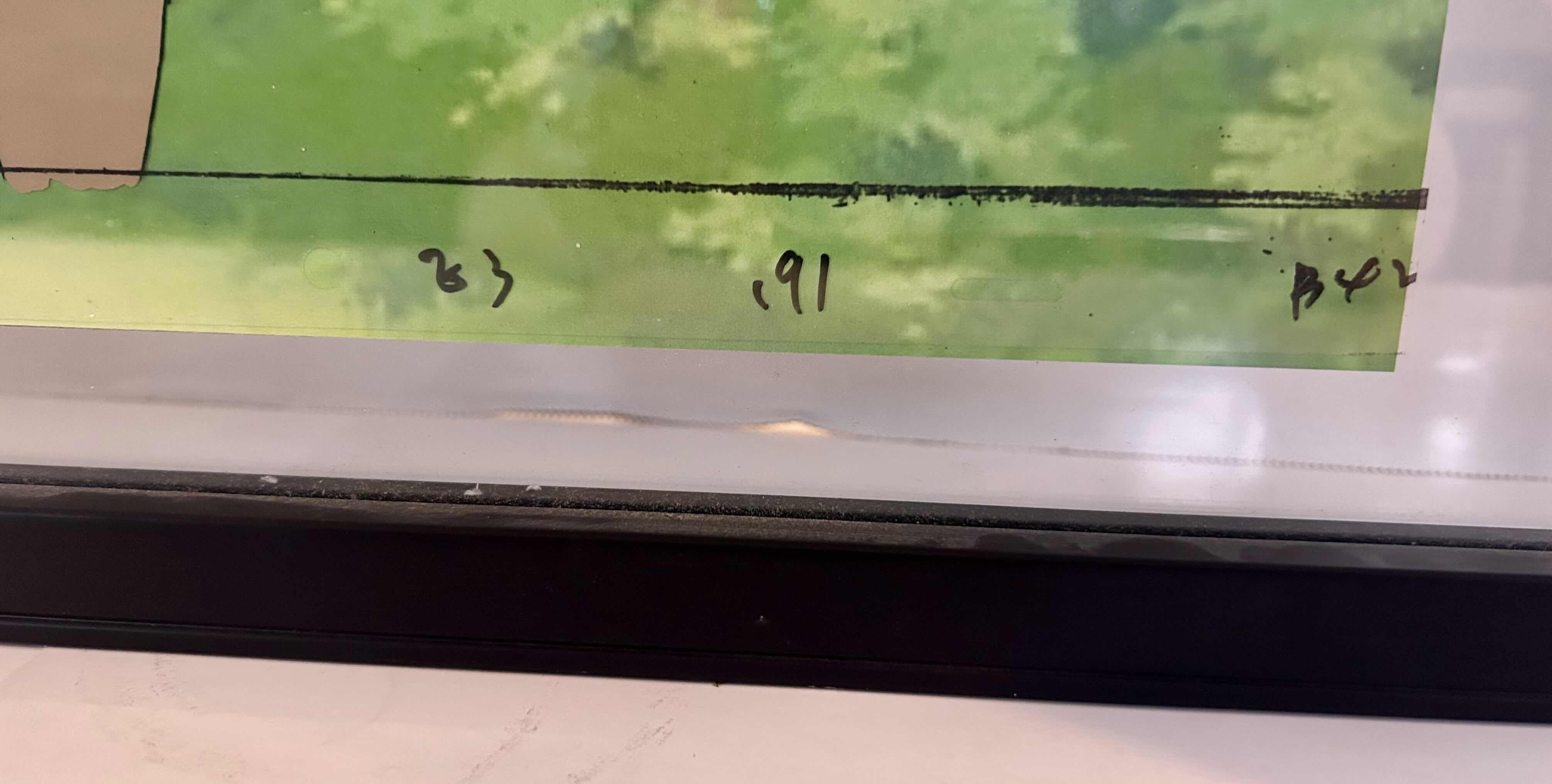 Photo 1 of EWOK FRAMED ARTWORK: DATED AND NUMBERED