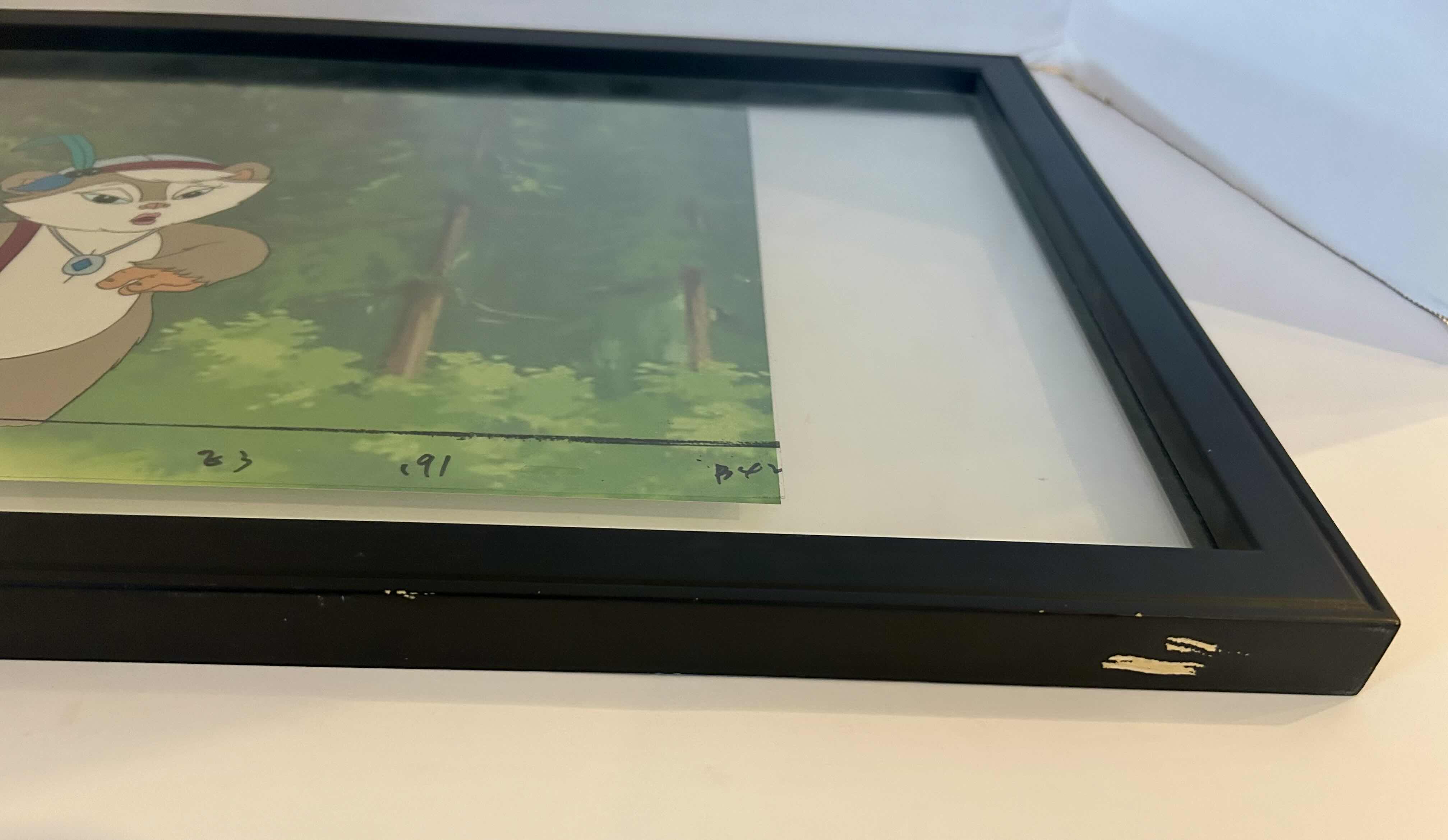 Photo 1 of EWOK FRAMED ARTWORK: DATED AND NUMBERED
