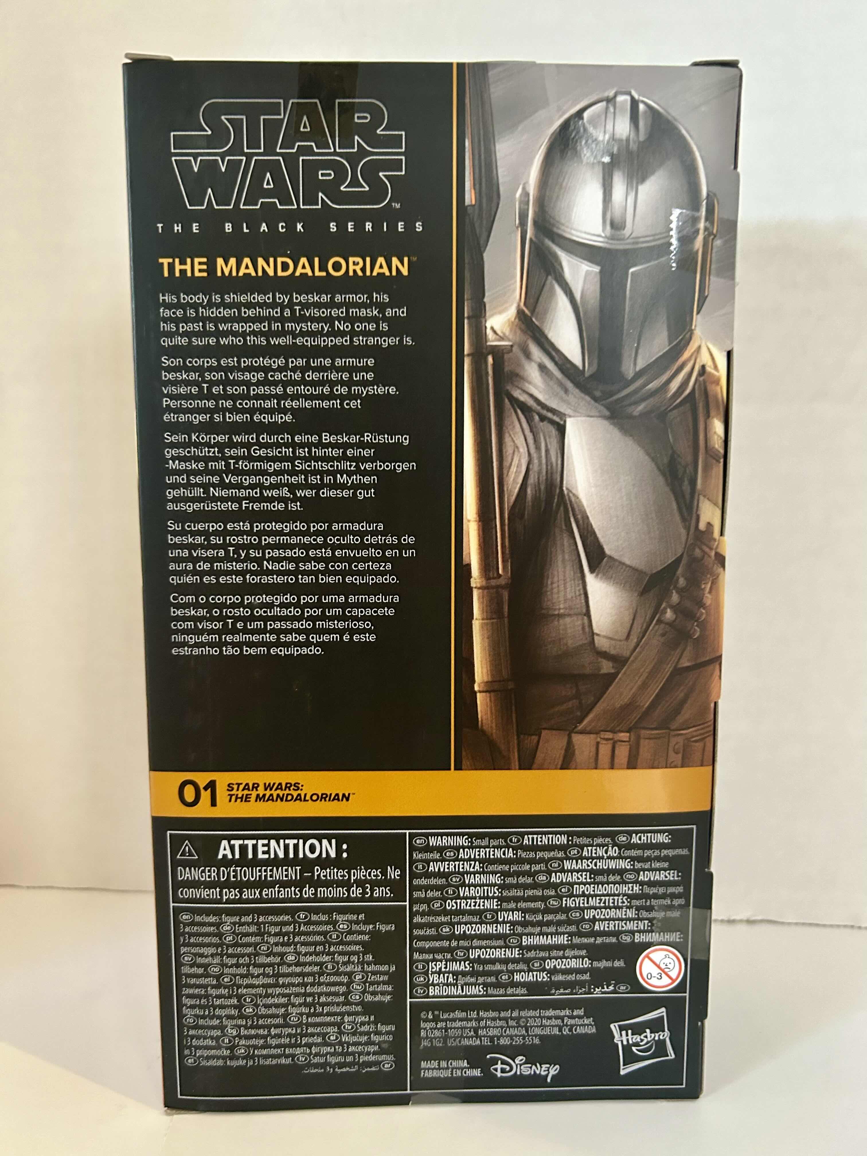 Photo 1 of HASBRO: STAR WARS: THE BLACK SERIES: THE MANDALORIAN