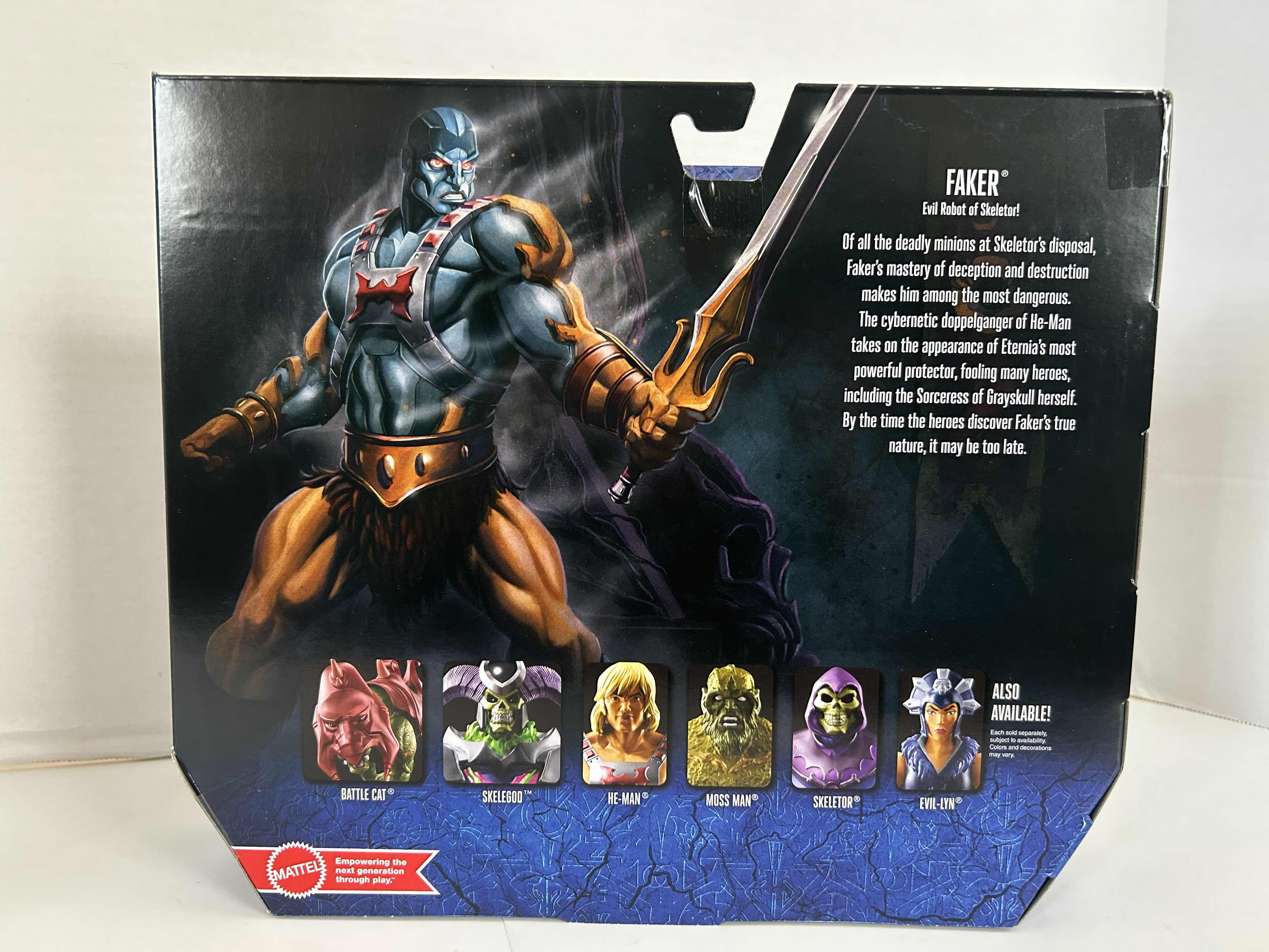 Photo 1 of MATTEL: MASTERS OF THE UNIVERSE: REVELATION: FAKER