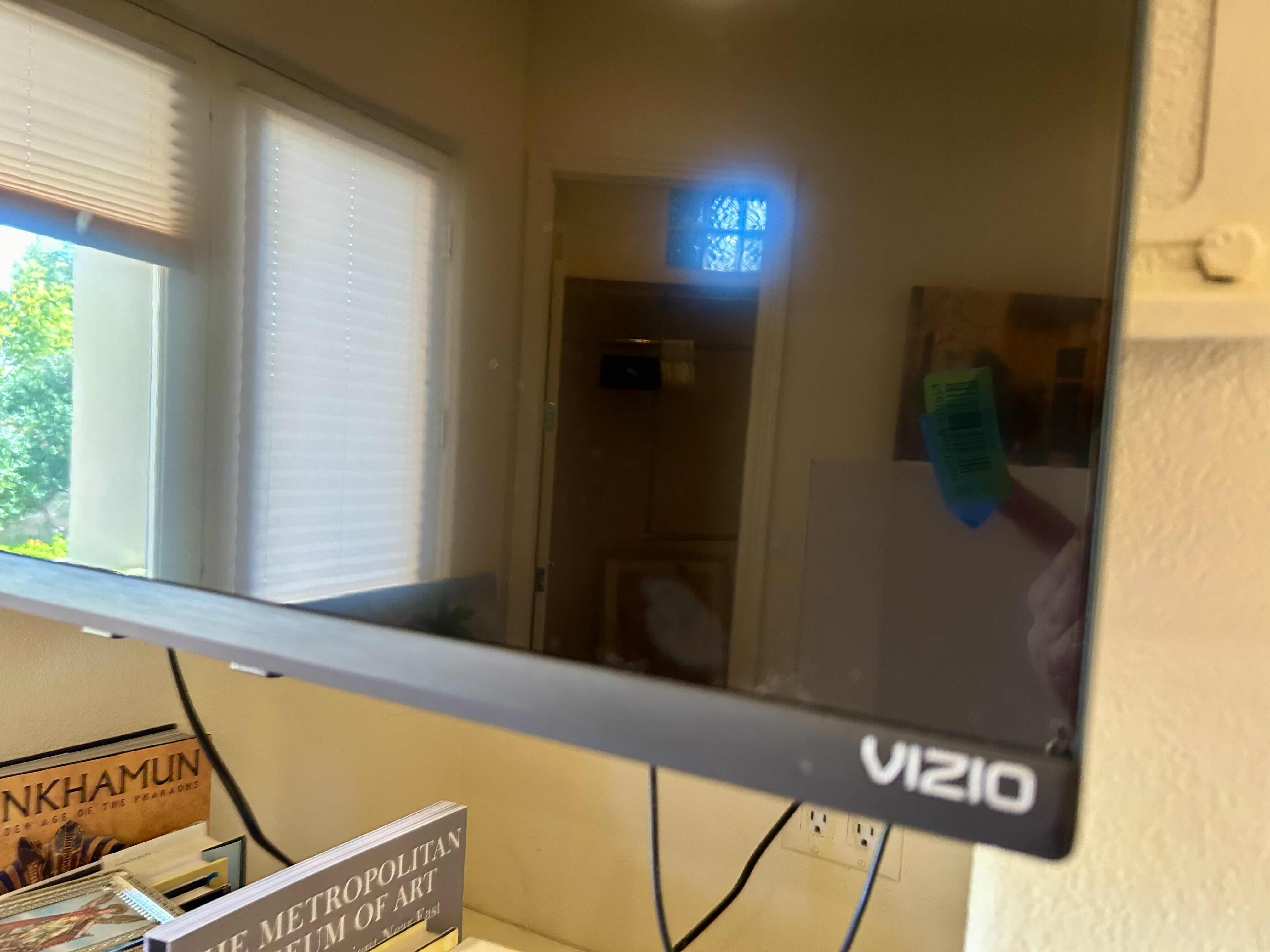 Photo 1 of 32” VIZIO TV WITH ROKU REMOTE