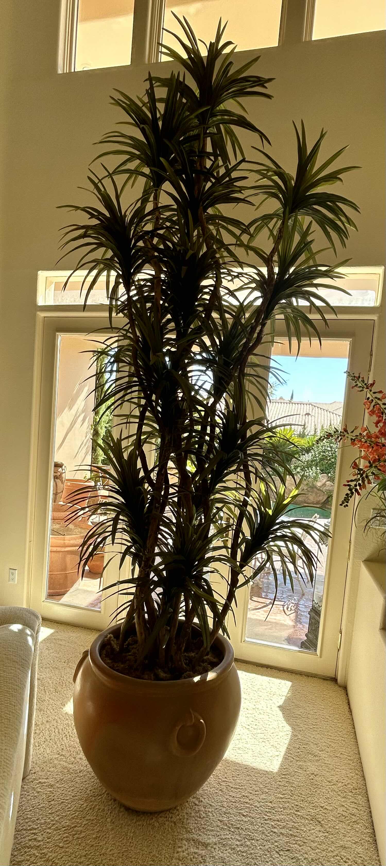 Photo 1 of 14’ FAUX TREE IN HEAVY CERAMIC VASE