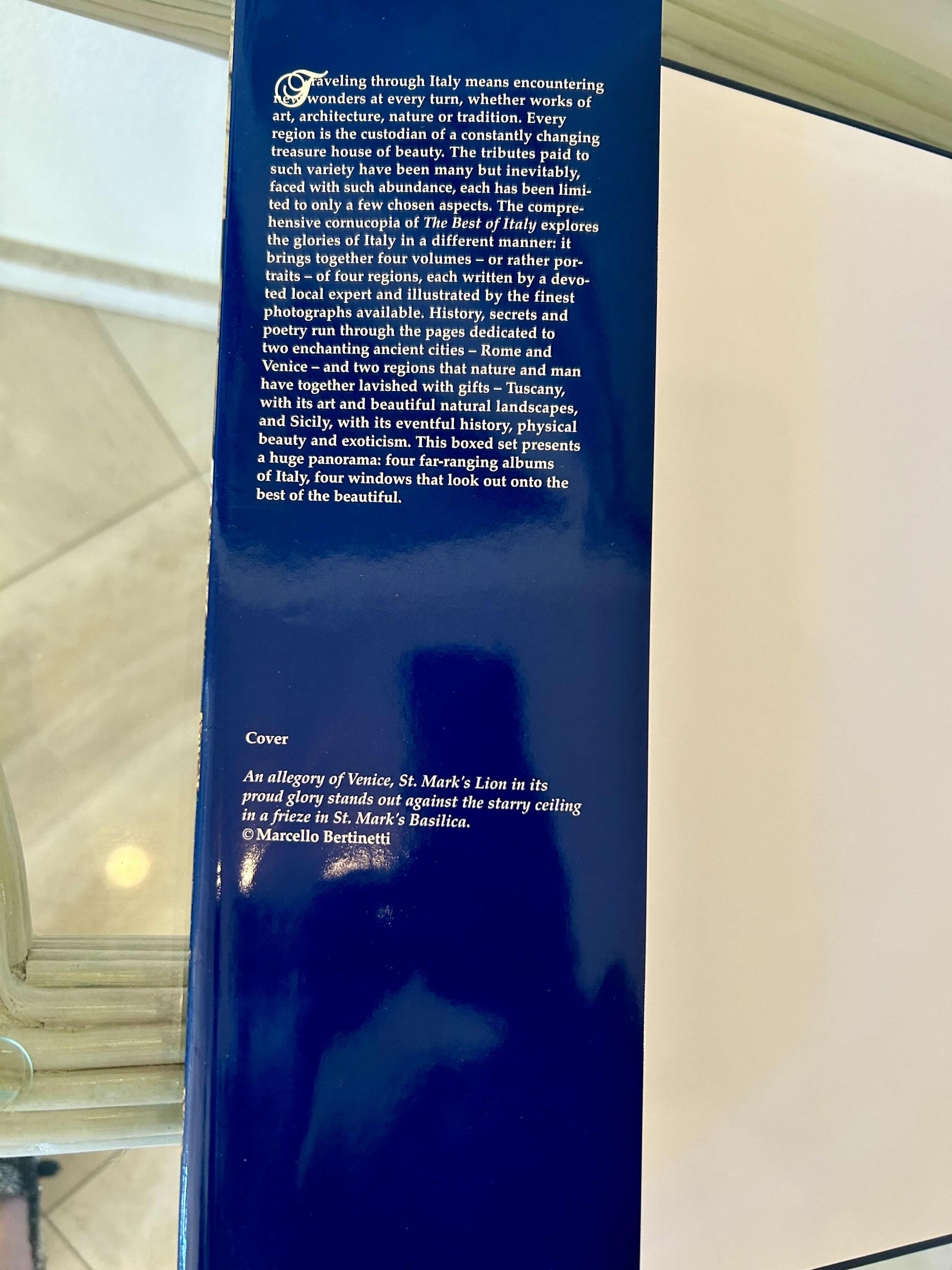 Photo 1 of "THE BEST OF ITALY" COFFEE TABLE BOOK