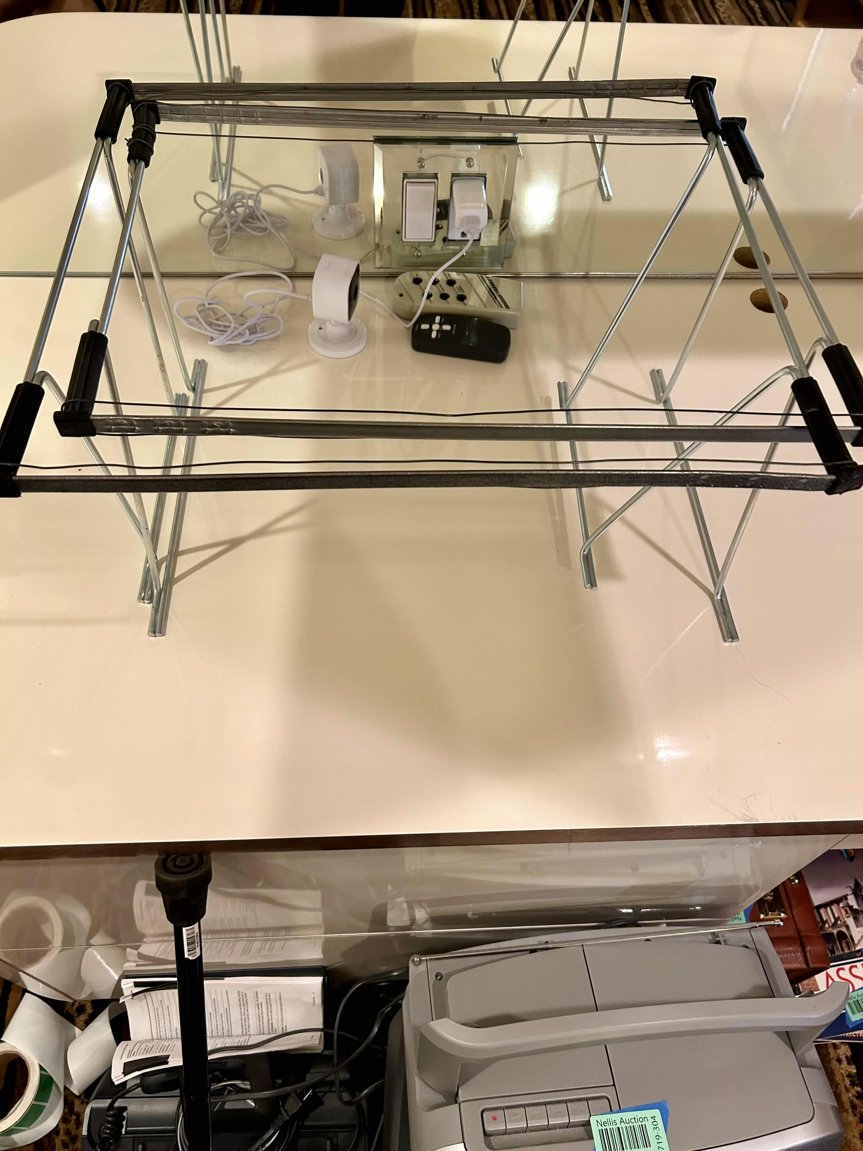 Photo 1 of CONTENTS OF SHELF AND WIRE RACKS