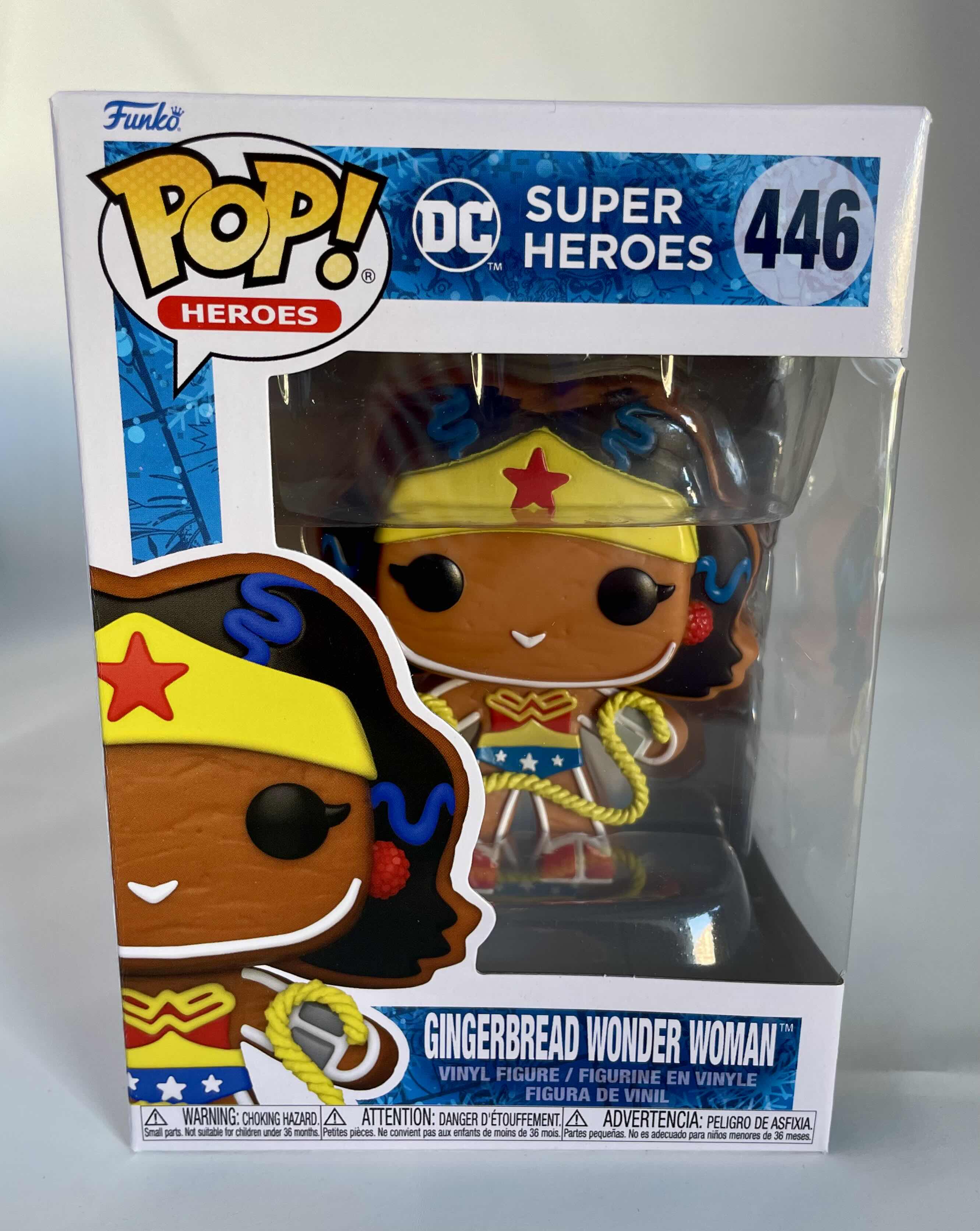 Photo 1 of BRAND NEW CASE OF 6 FUNKO POP! GINGERBREAD WONDER WOMAN #446