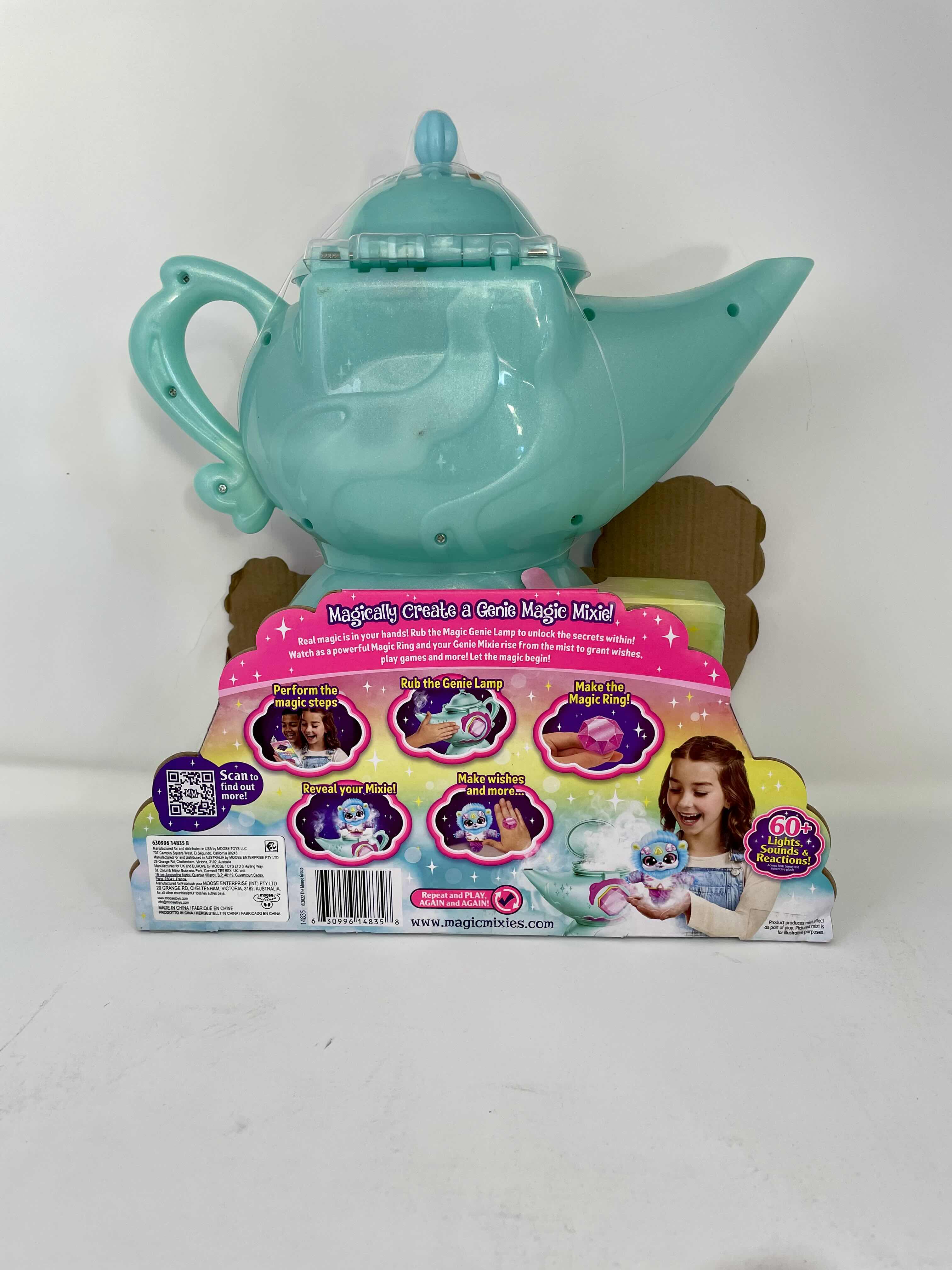 Photo 1 of BRAND NEW MAGIC MIXIES MAGIC GENIE LAMP WITH INTERACTIVE 8-INCH RAINBOW MAGIC PLUSH