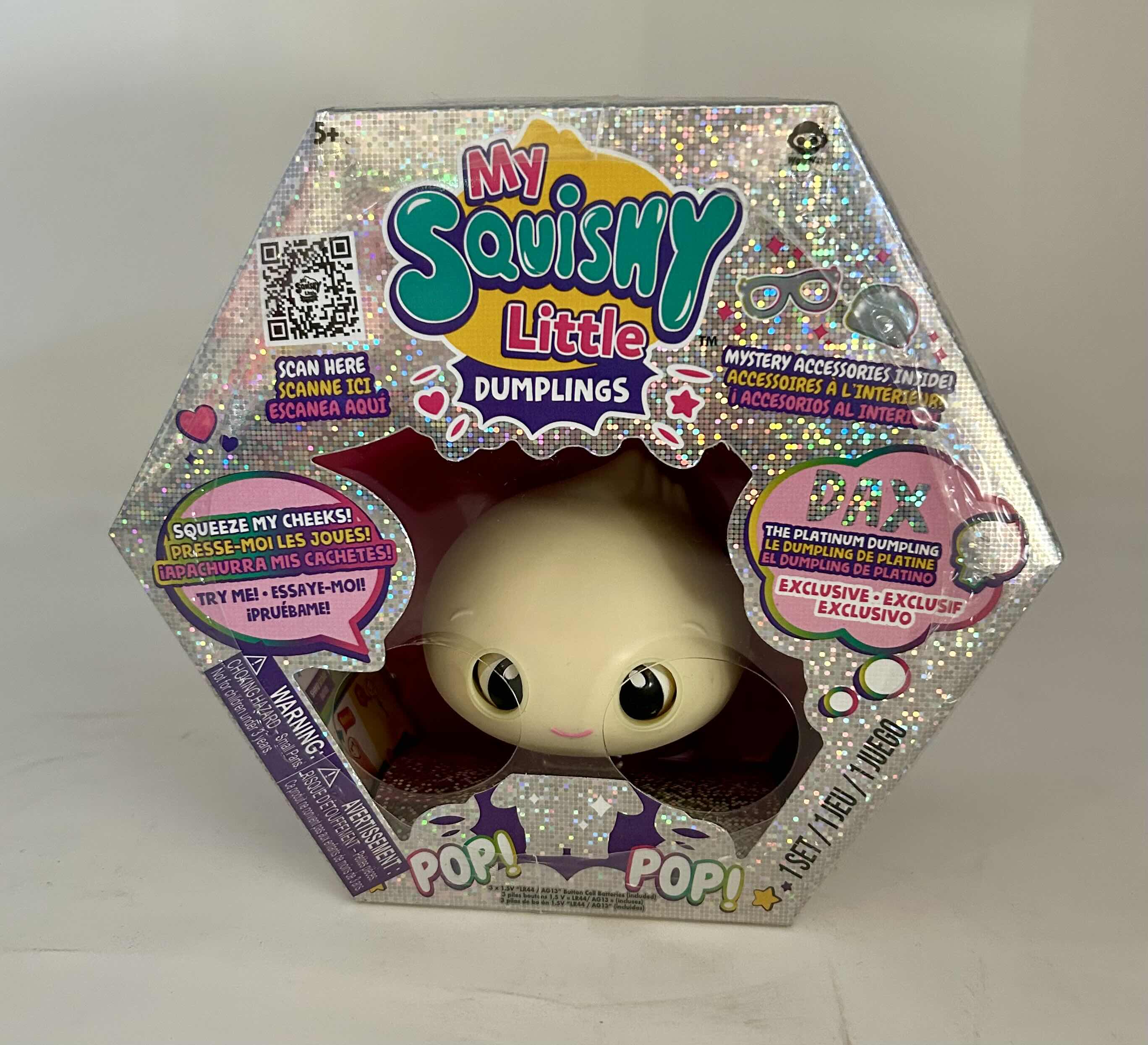 Photo 1 of BRAND NEW LOT OF GIRL TOYS 2- MY SQUISHY LITTLE DUMPLINGS, HATCHIMALS ALIVE! CARTON, AND NEXTPRO TISSUE BOX