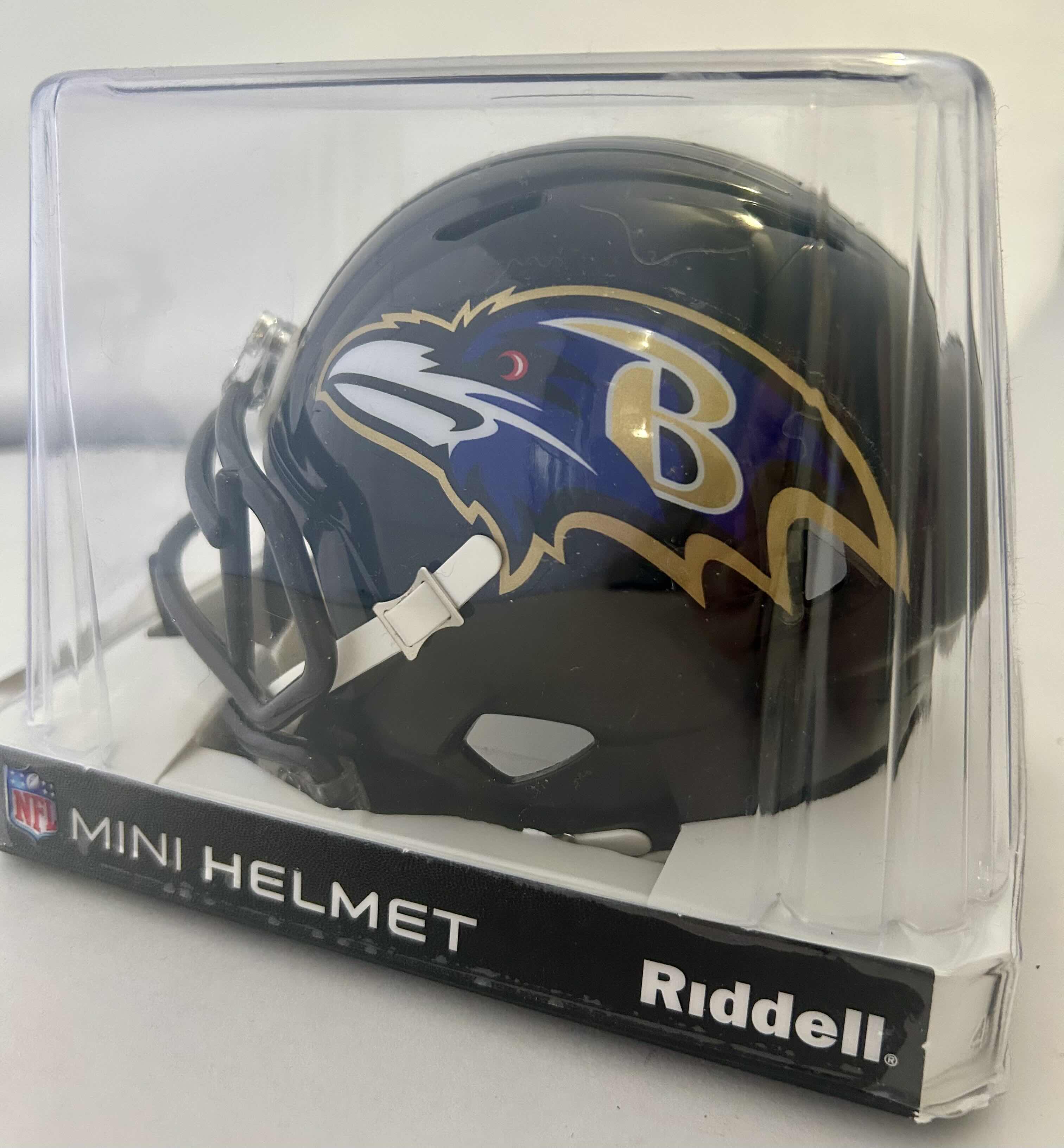 Photo 1 of AUTOGRAPHED RICKY WILLIAMS “34” BALTIMORE RAVENS MINI HELMET