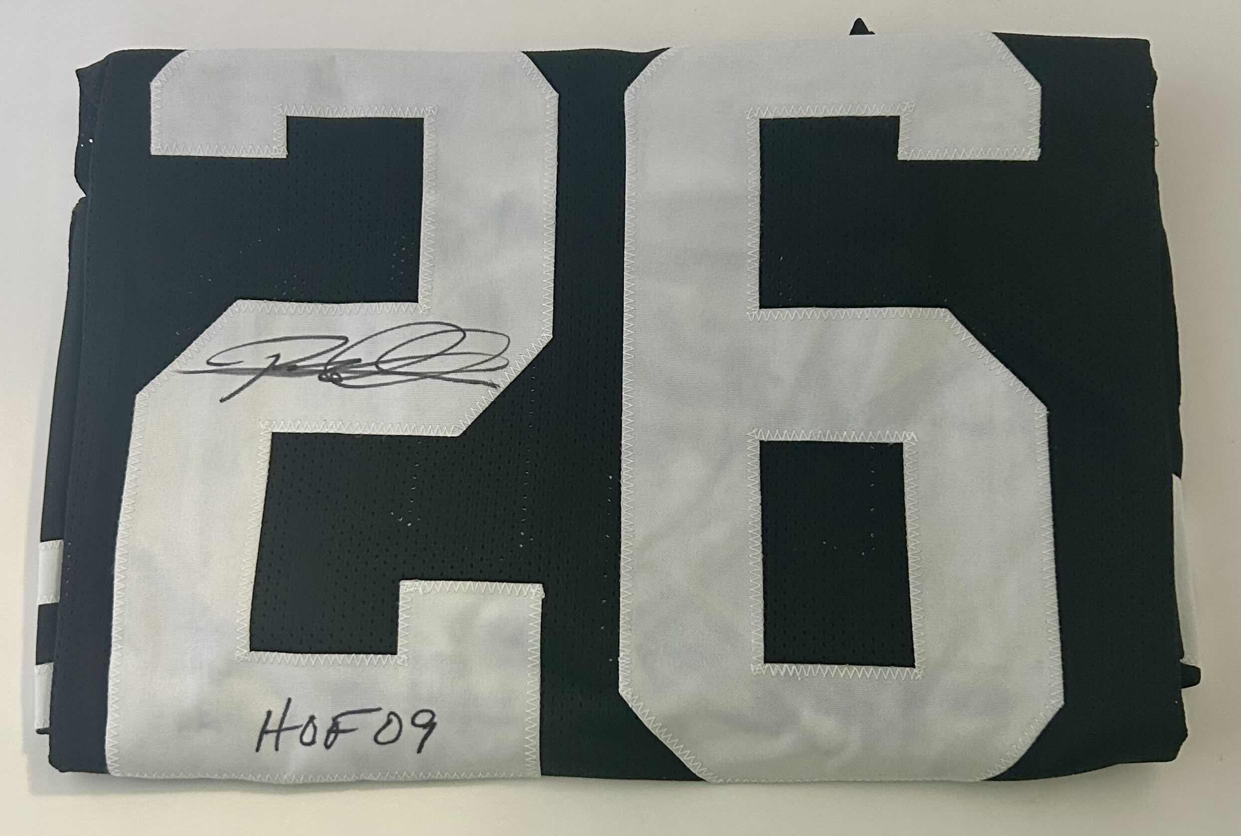 Photo 1 of AUTOGRAPHED ROD WOODSON “26” NFL JERSEY